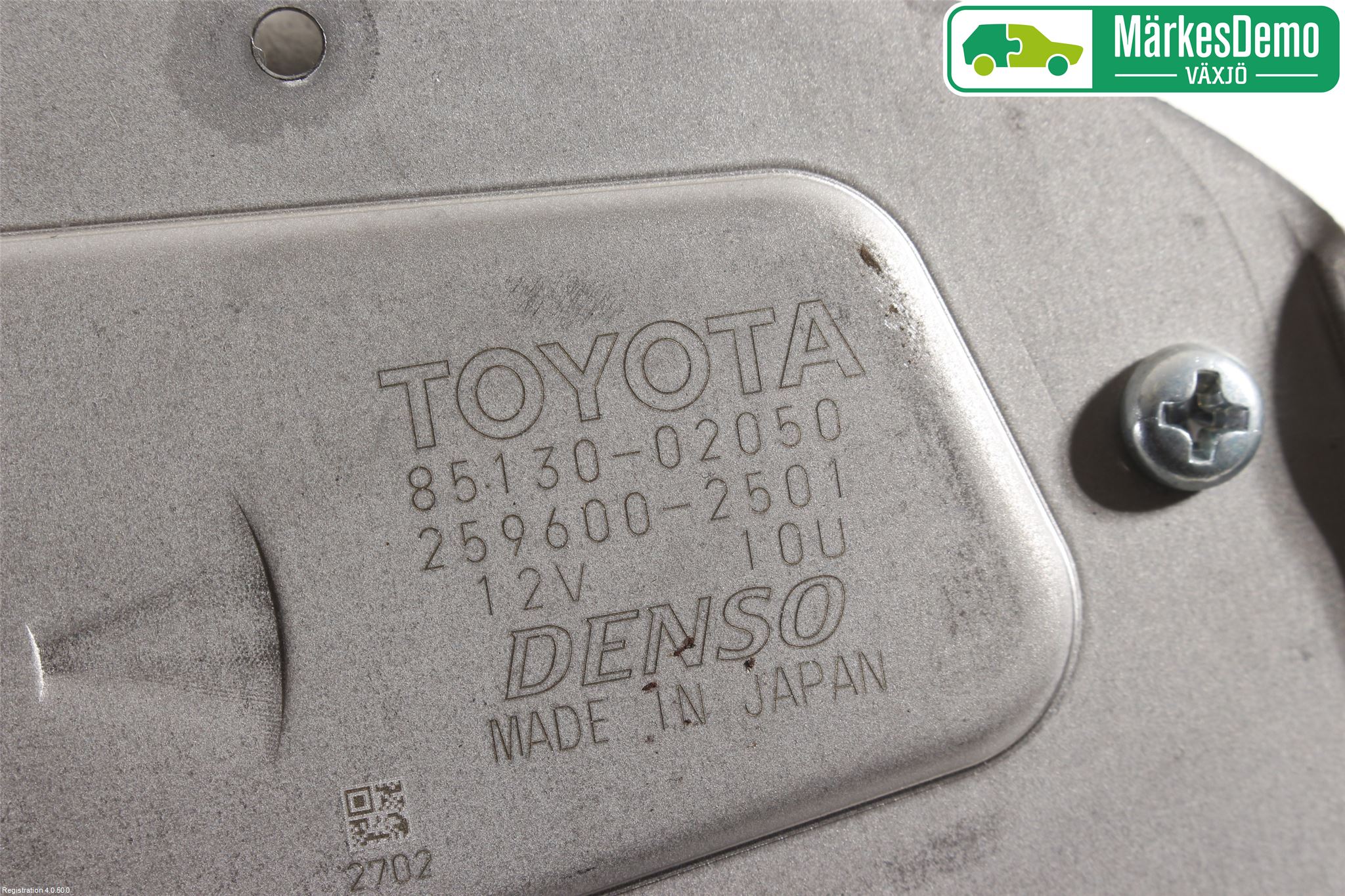 Toyota AURIS 13-19 Torkarmotor Baklucka