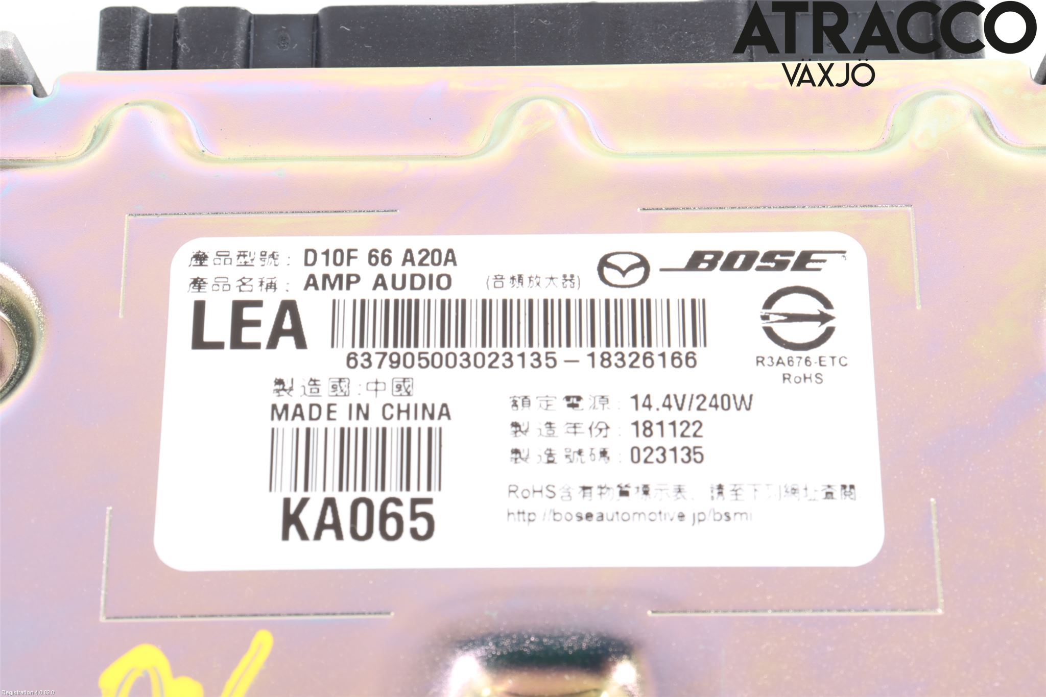 Mazda CX-3 Cd Radio - Multimediapanel