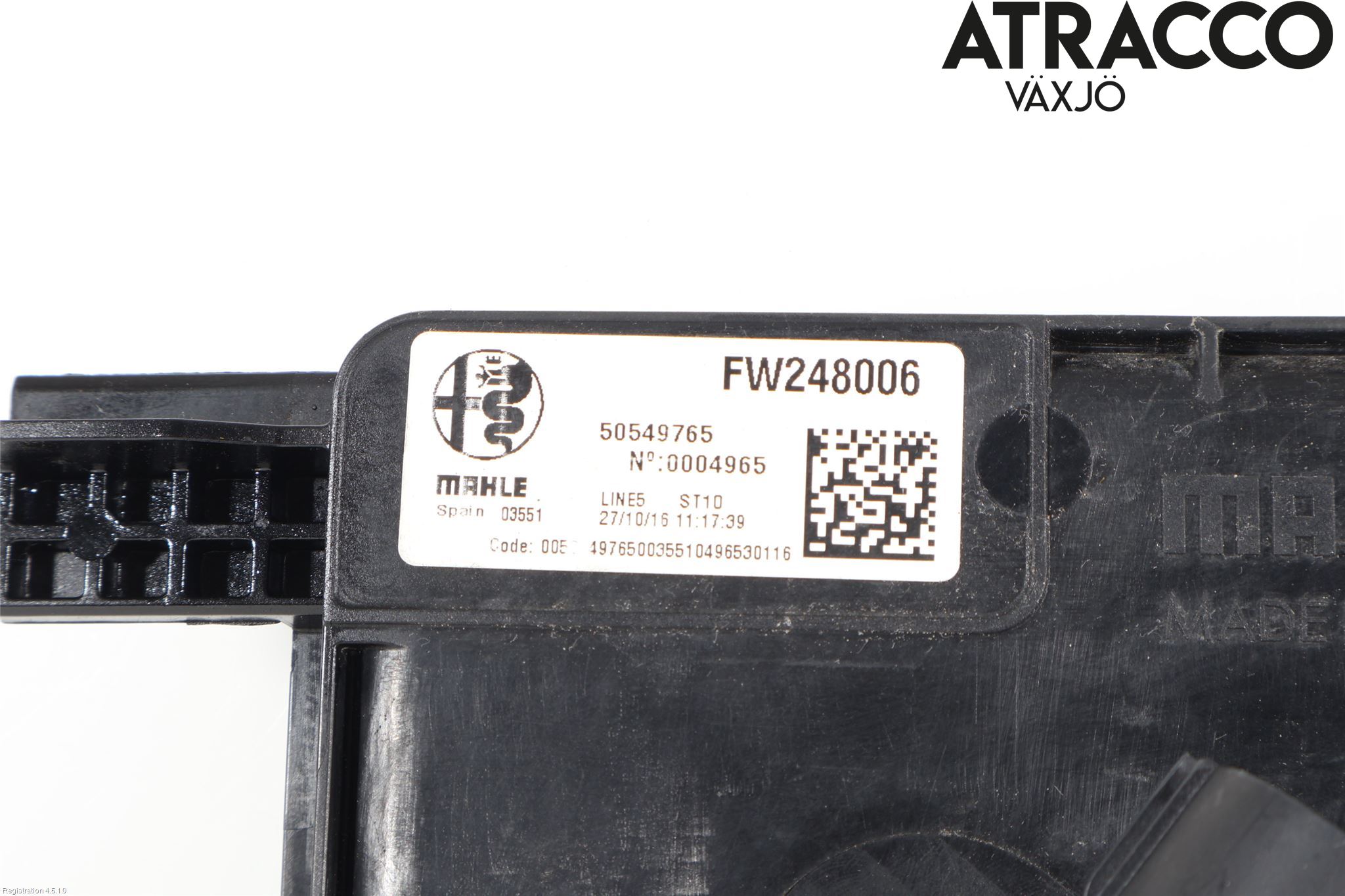 Alfa GIULIA Kylfläktkåpa