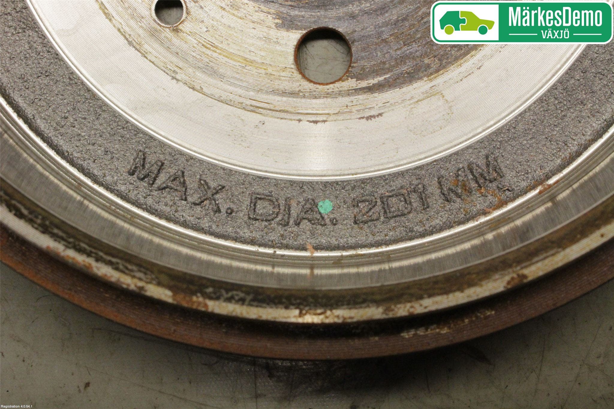 Toyota AYGO 15-21 Bromstrumma Bak