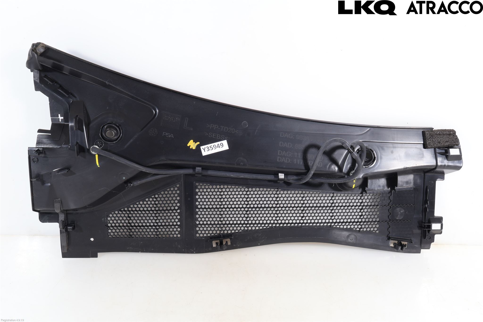 Peugeot 308/E-308 21- Torpedplåt-Torpedplast