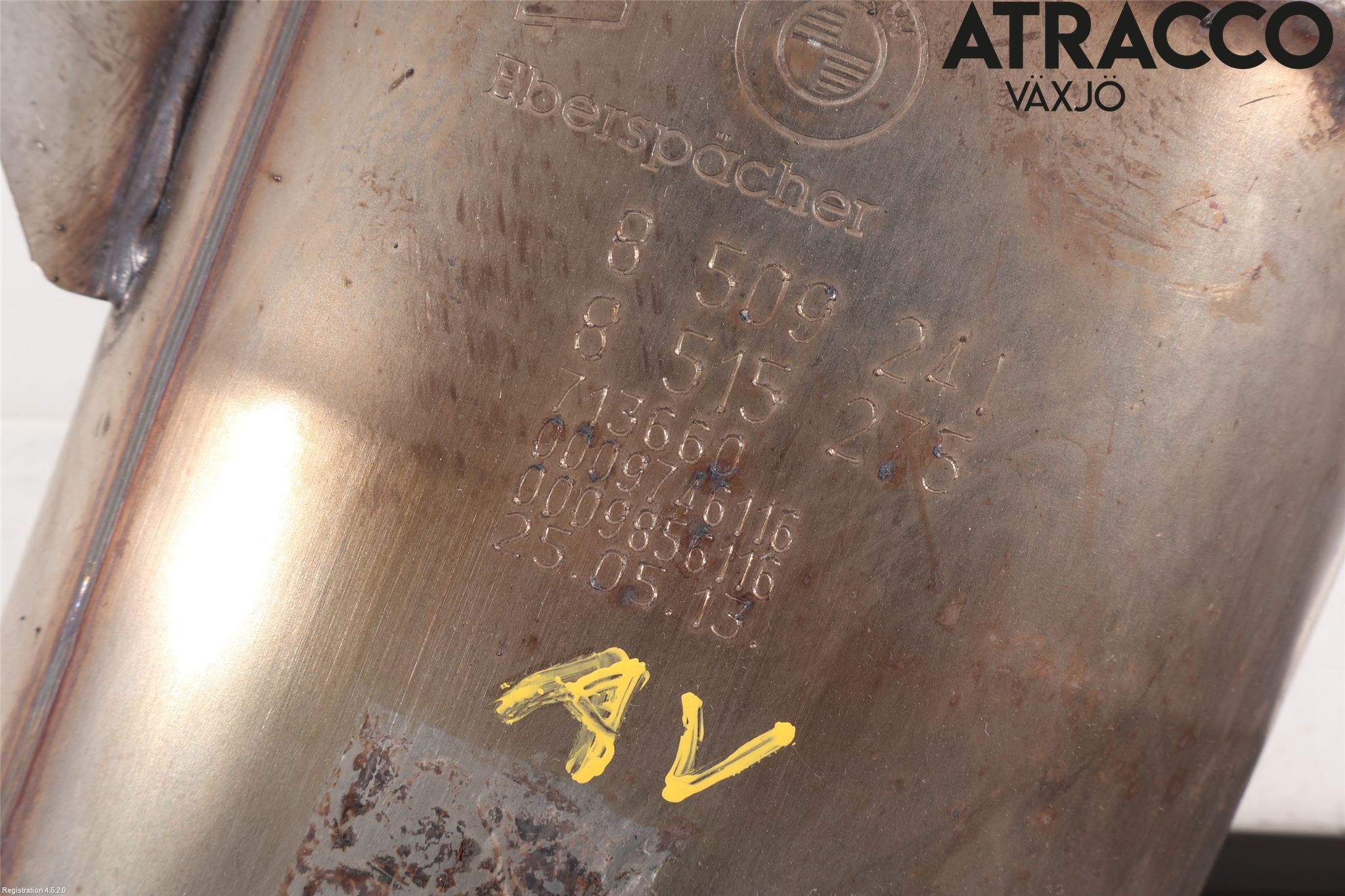 BMW 3 F30/F31/F80 12-19 Avgas Partikelfilter