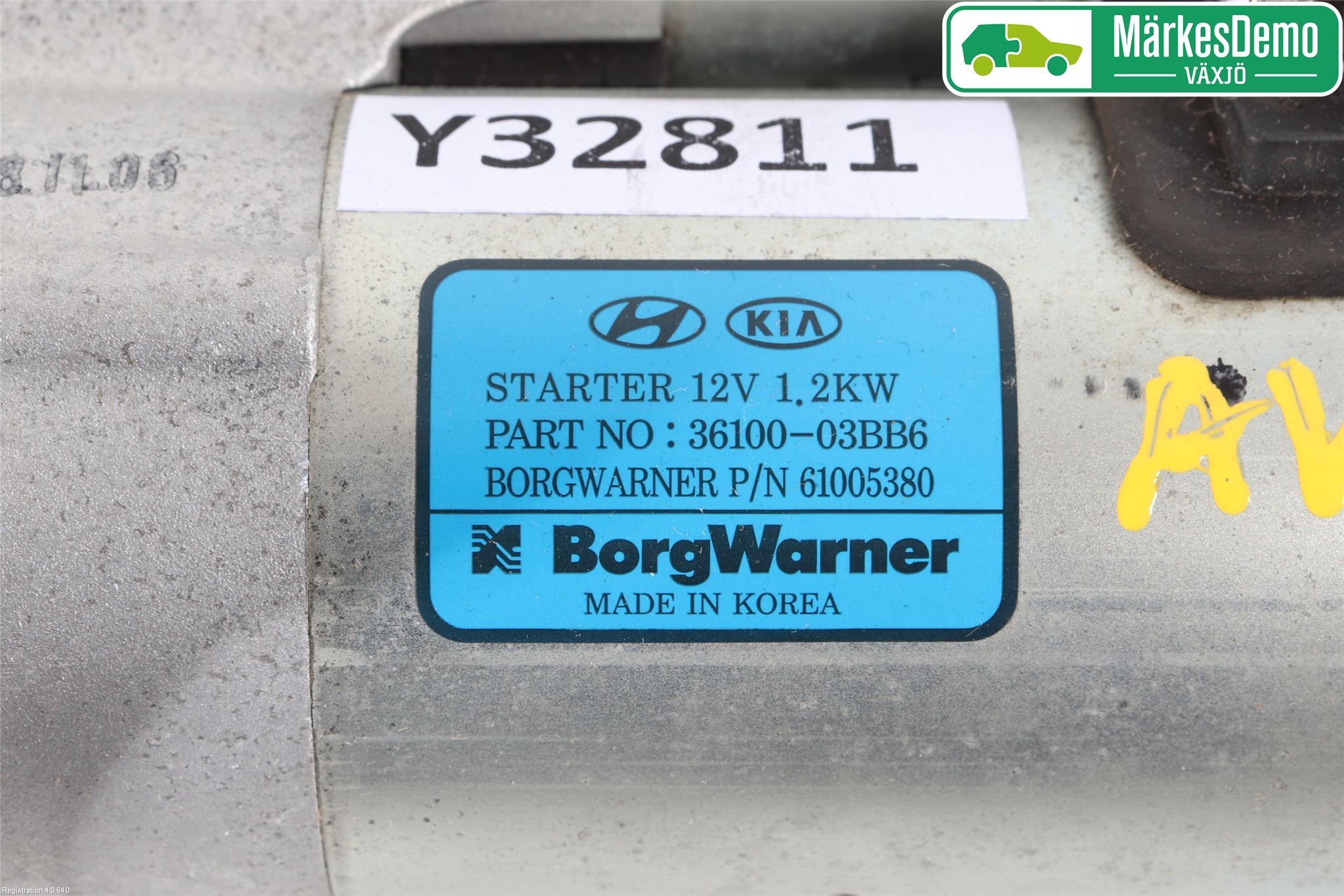 Hyundai i20 GB 15-20 Startmotor