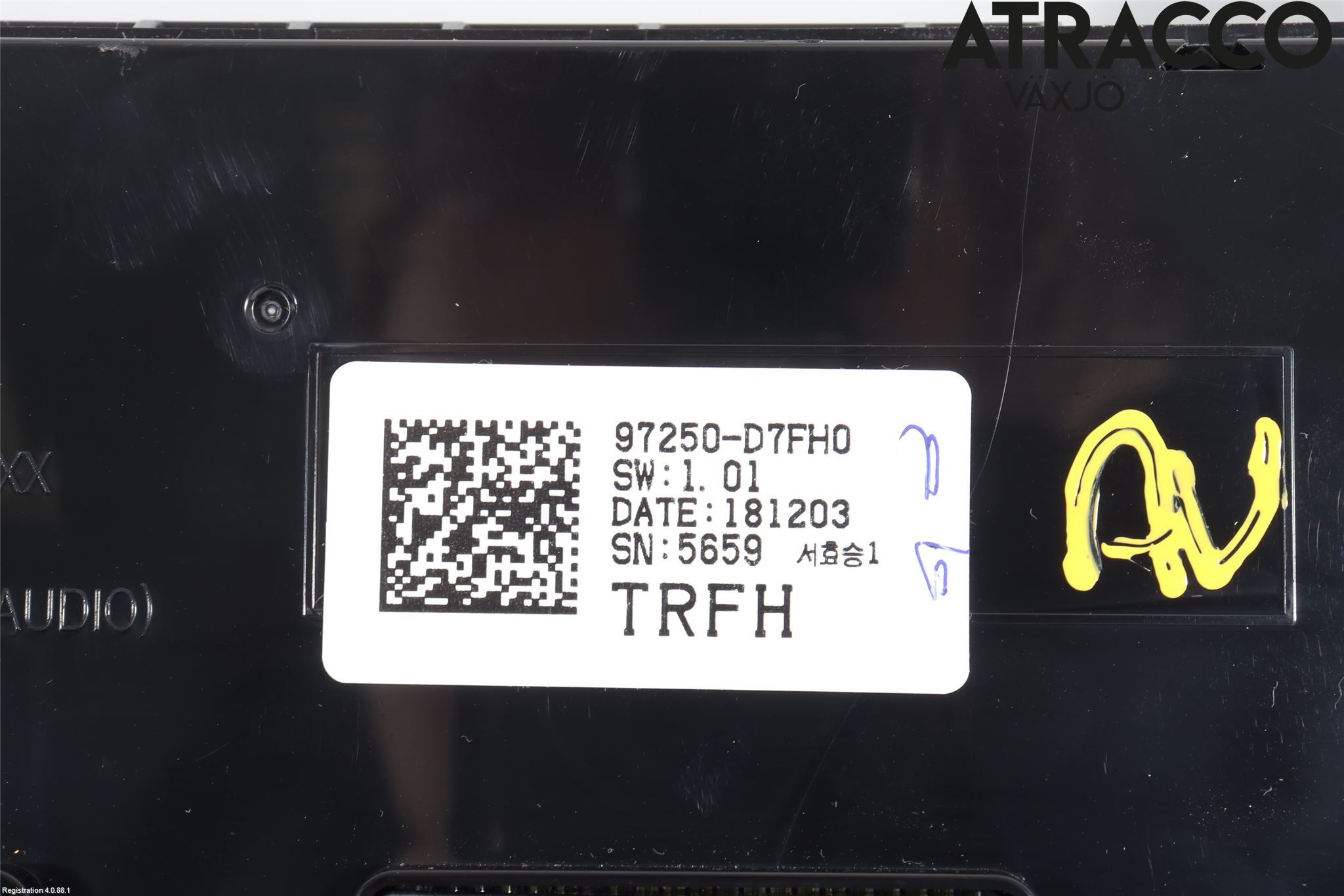 Hyundai TUCSON 05- Ac Styrenhet Ac Manöveren