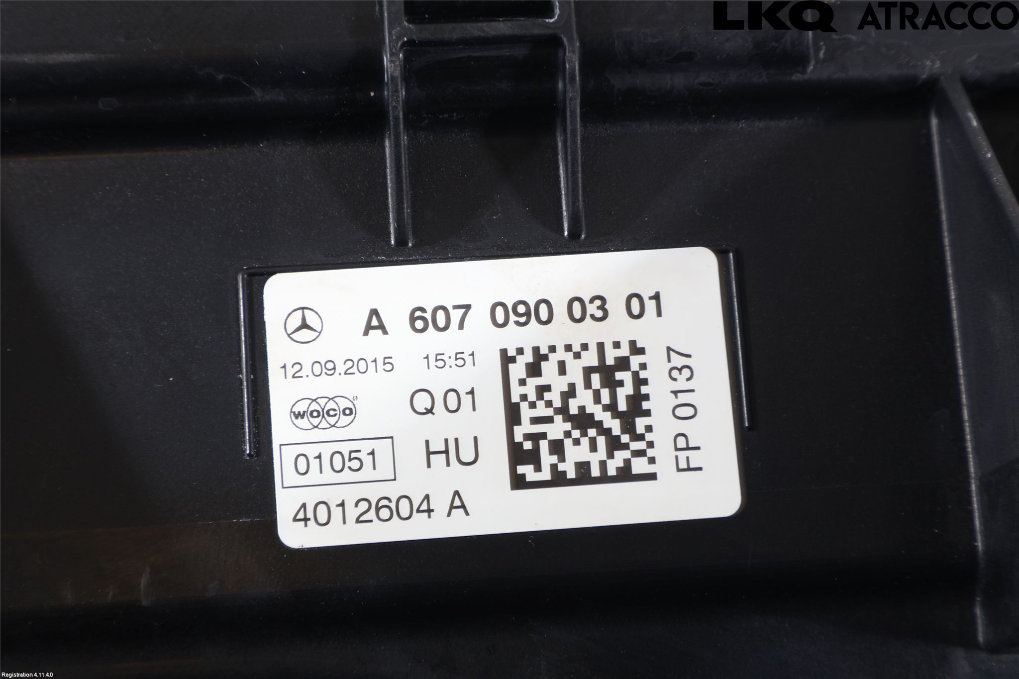 Mercedes-Benz MB B-KLASS (W246/W242) 12-19 Luftrenare