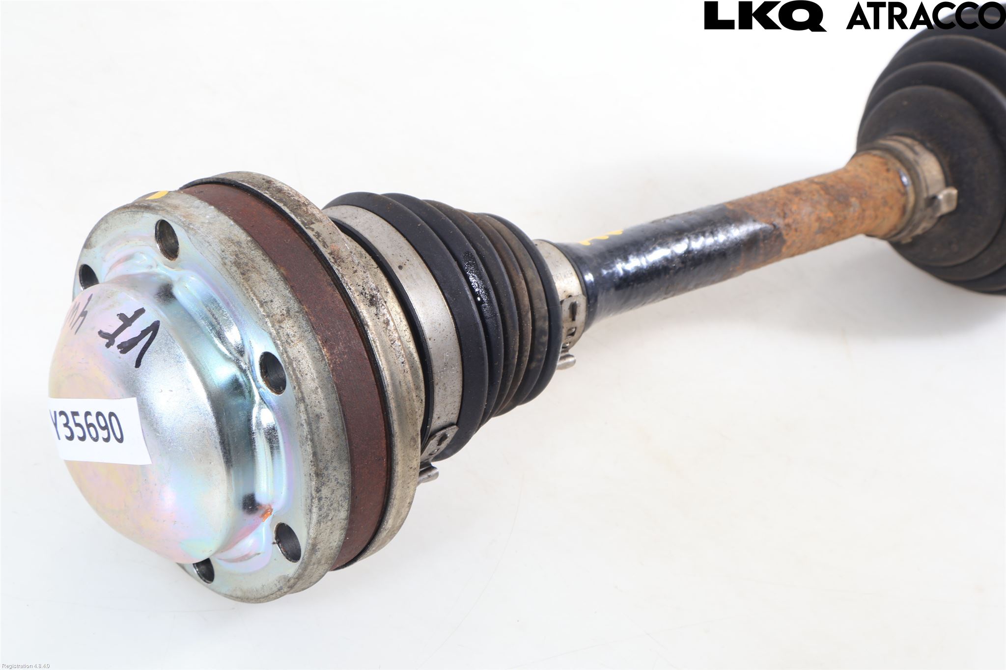 Volkswagen VW TIGUAN 16-24 Drivaxel Fram Vänster