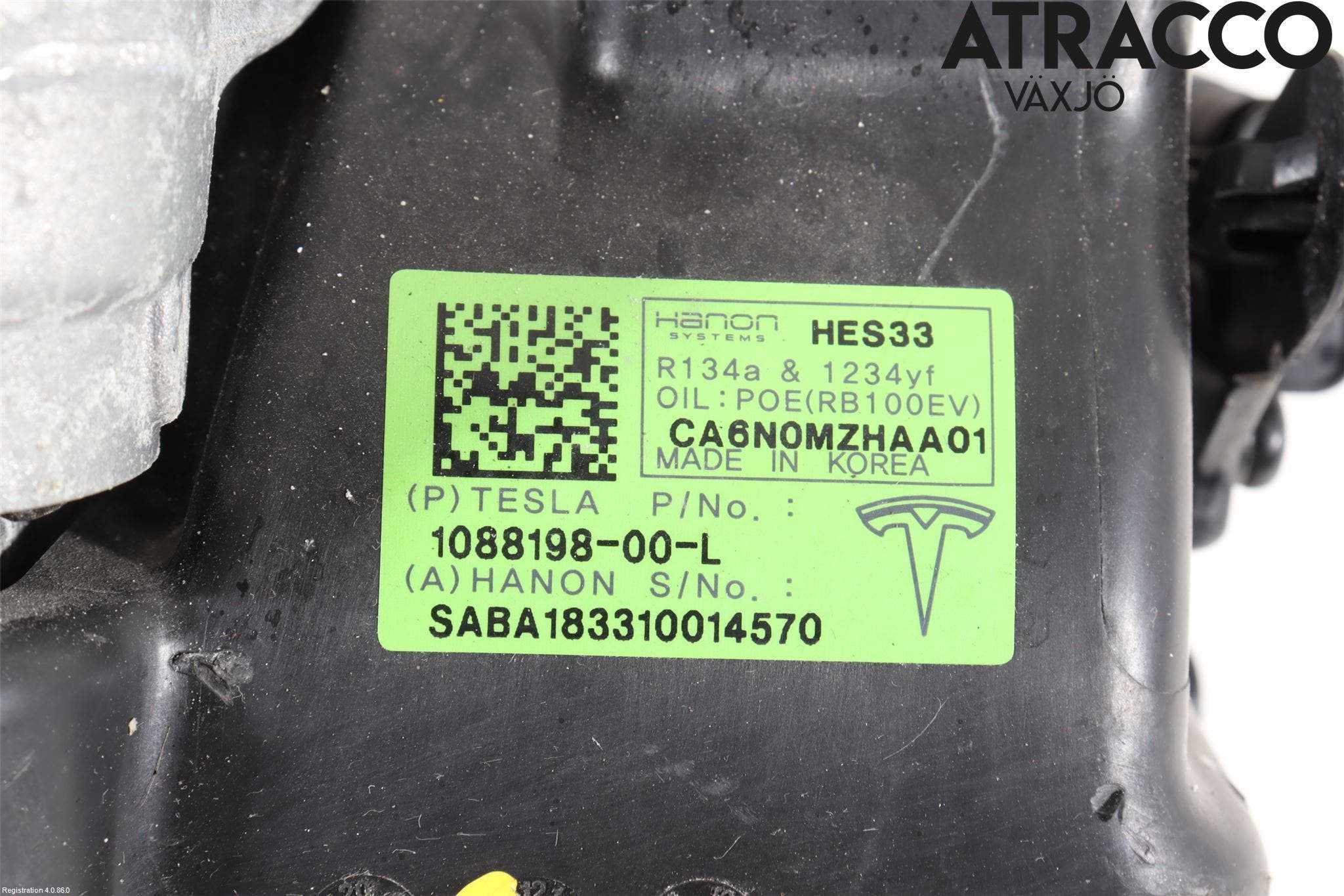 Tesla MODEL 3 17- Ac Kompressor