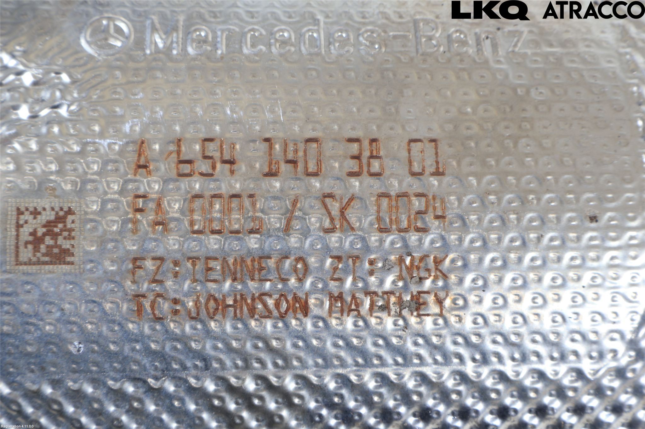 Mercedes-Benz MB E-KLASS (W213) 16-23 Avgas Partikelfilter