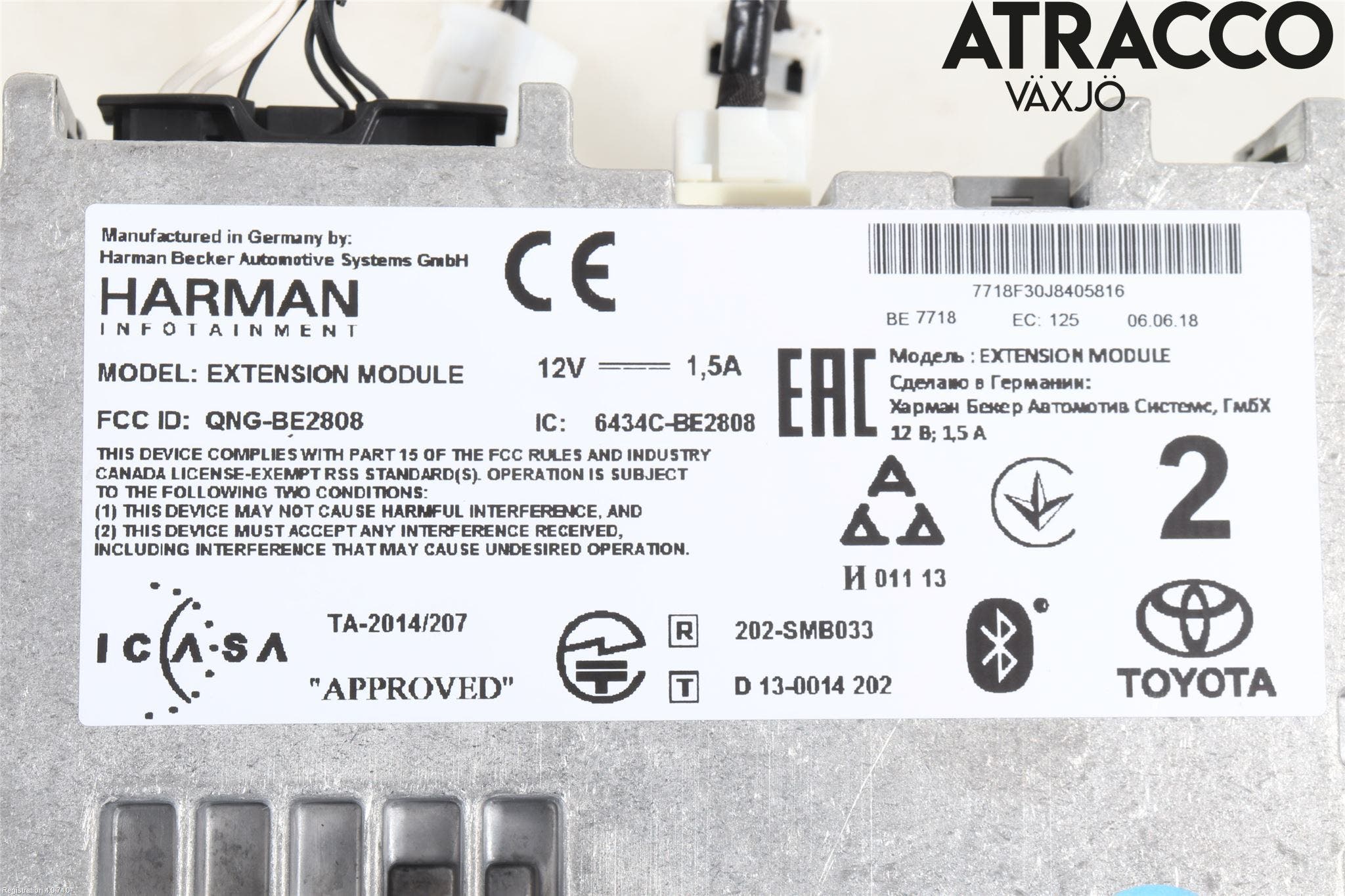 Toyota YARIS XP130 15-20 Cd Radio - Multimediapanel