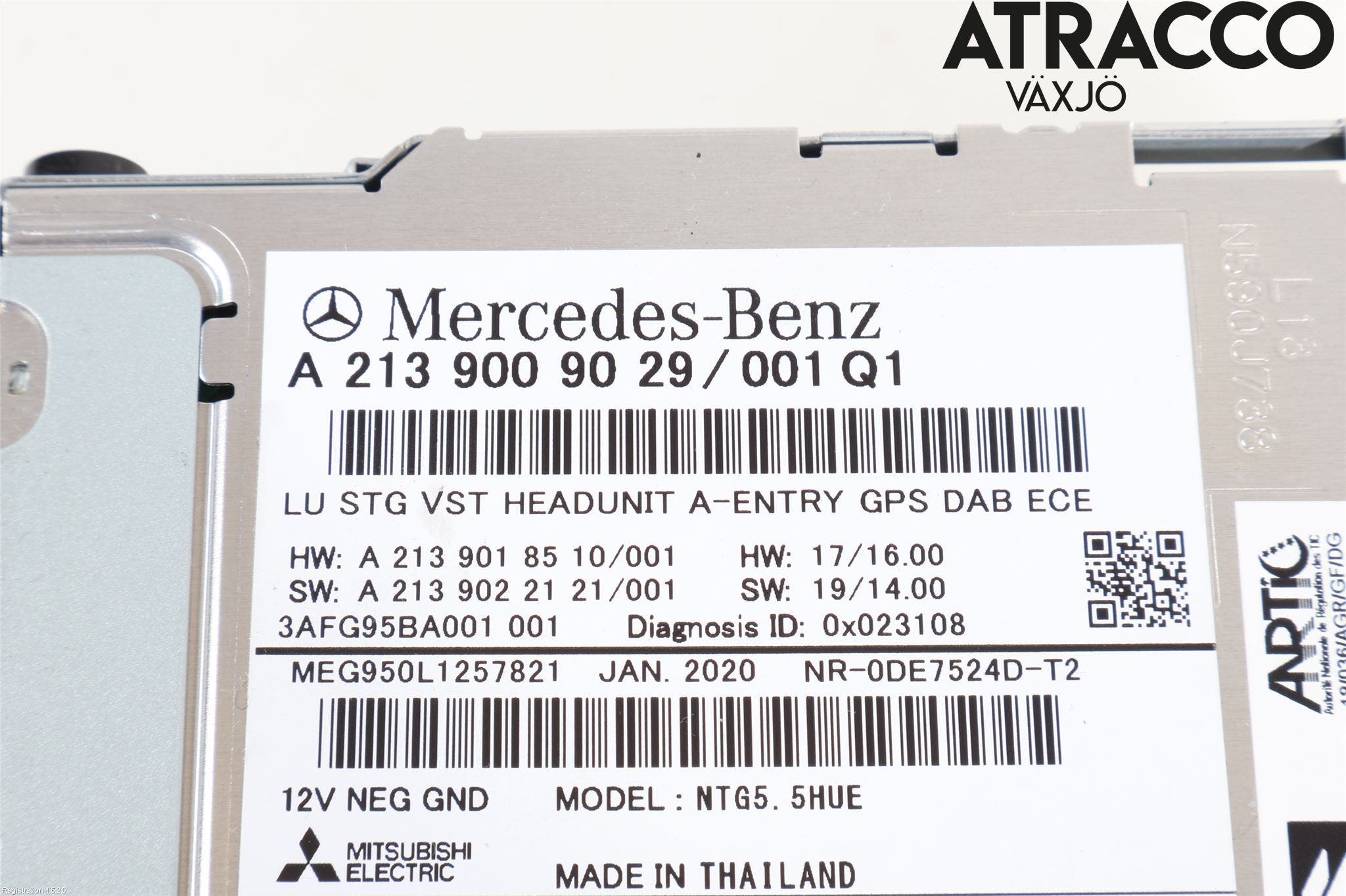 Mercedes-Benz MB C-KLASS (W205) 14-21 Cd Radio - Multimediapanel