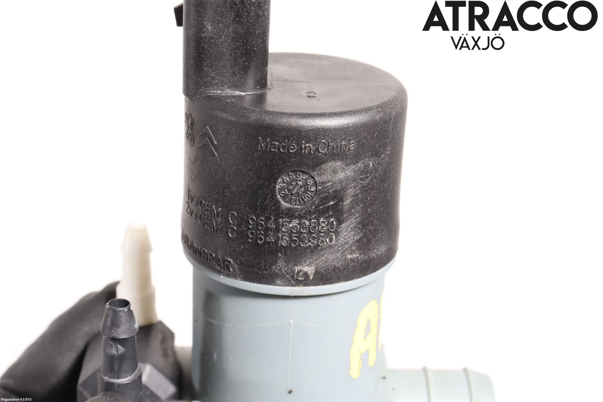 Nissan QASHQAI 14-17 Spolarpump Vindruta