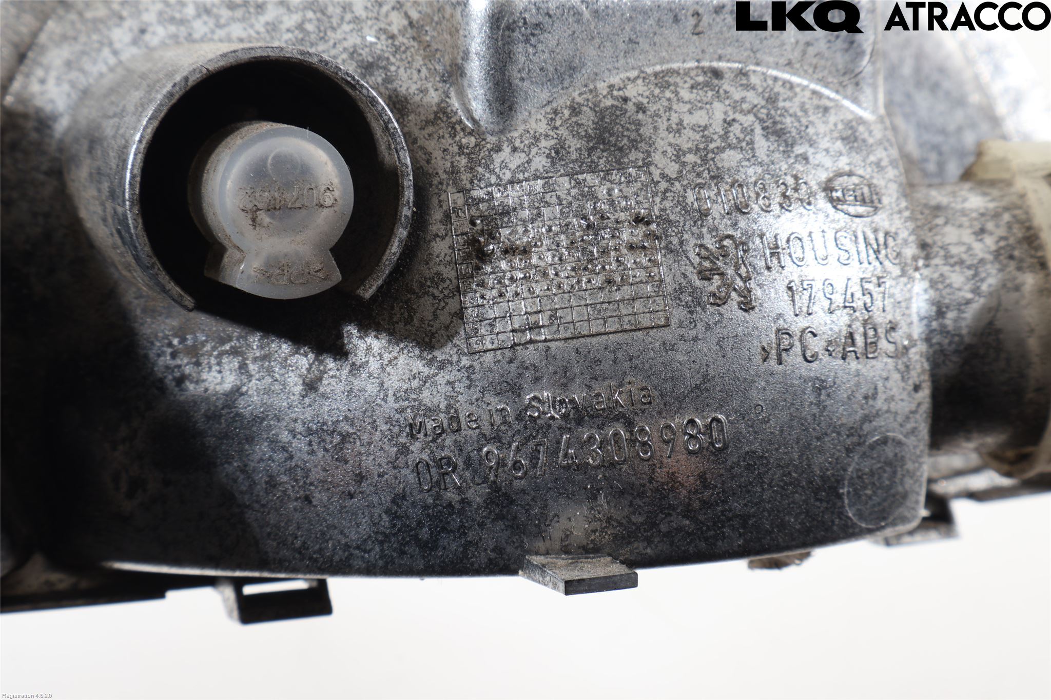 Peugeot PEUGOT 208 16-19 Dimljus/Reflex Bak