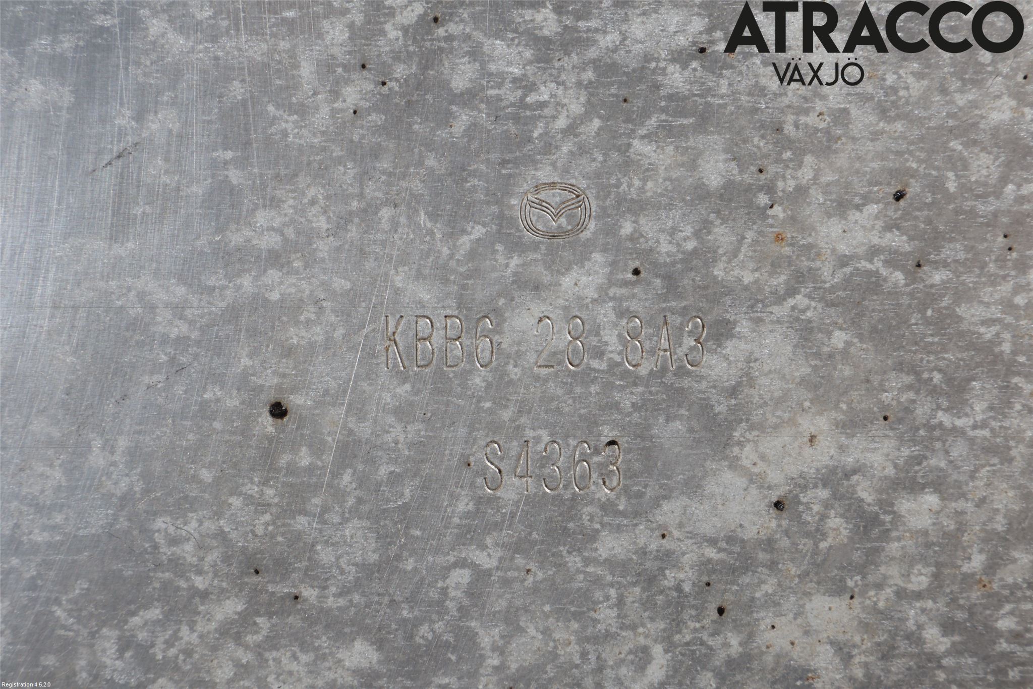 Mazda CX-60 22- Hasplåt Plåt-Plast