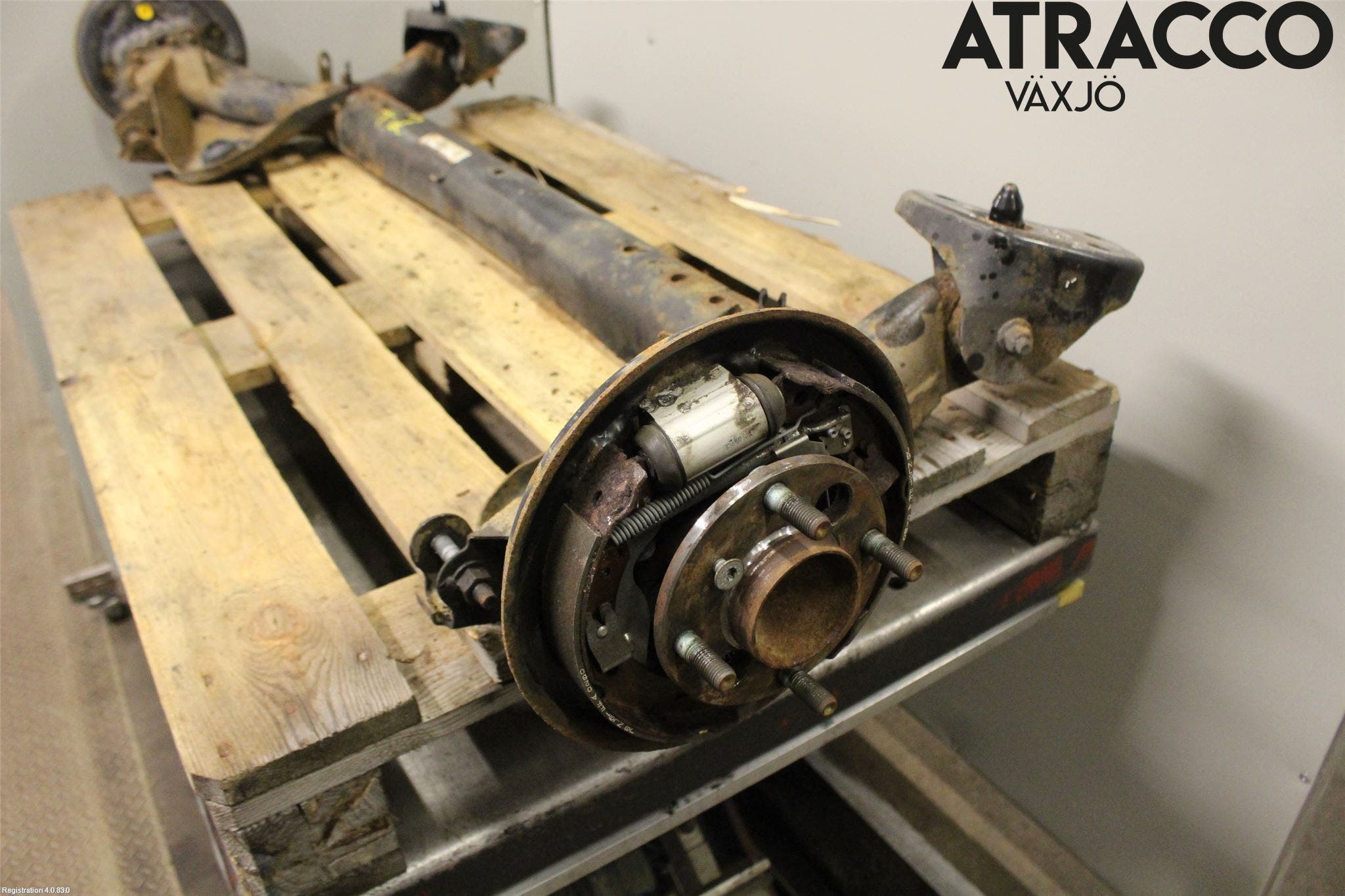 Ford FIESTA 09-12 Bakaxelbalk