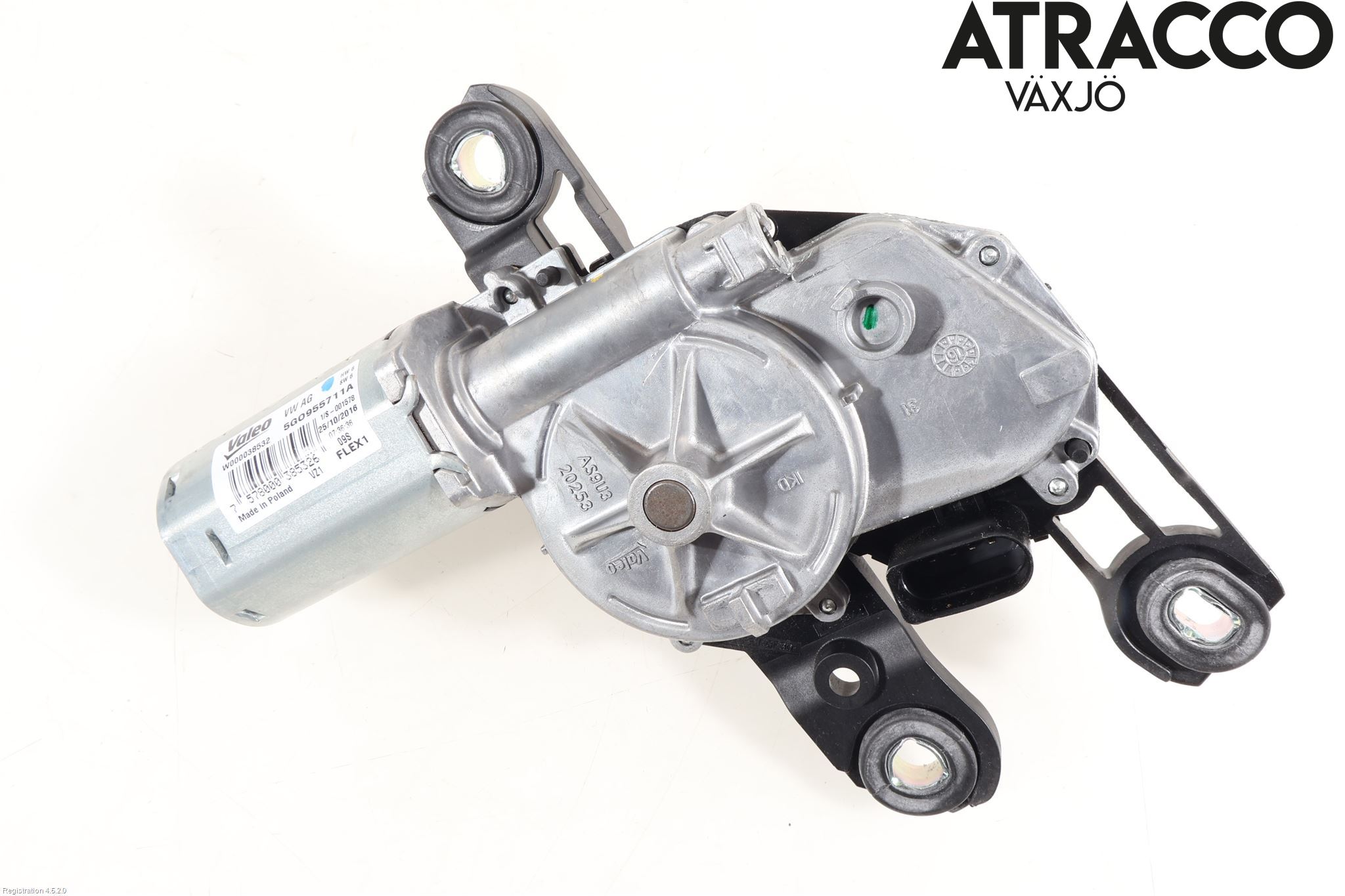 Volkswagen VW PASSAT 15-19 Torkarmotor Baklucka
