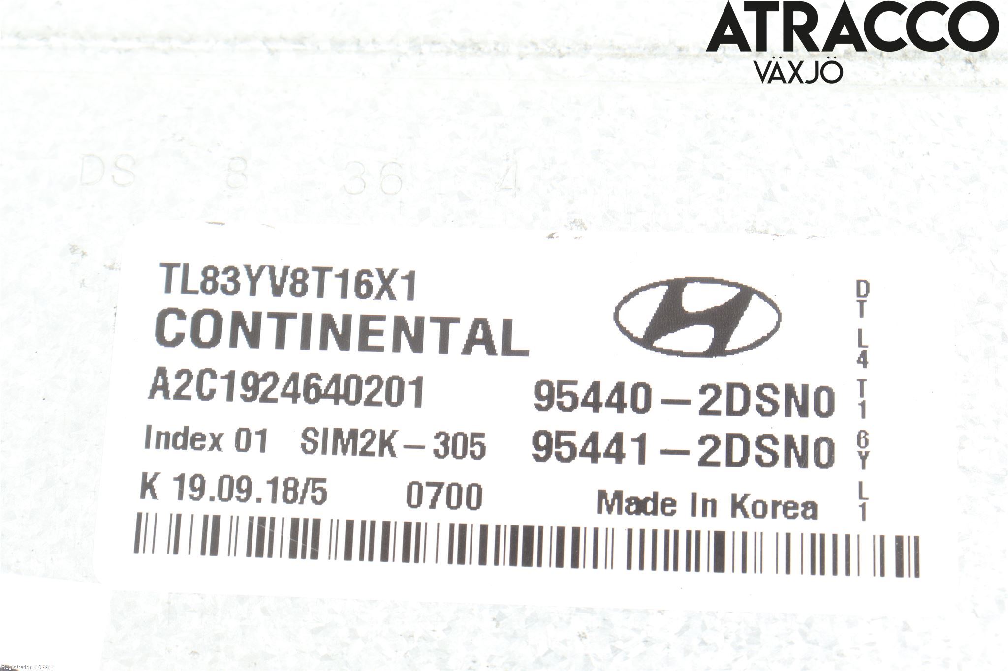 Hyundai TUCSON 05- Styrenhet Växellåda