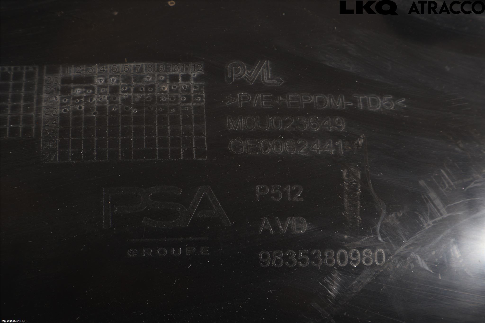 Peugeot 308/E-308 21- Skärm Inner