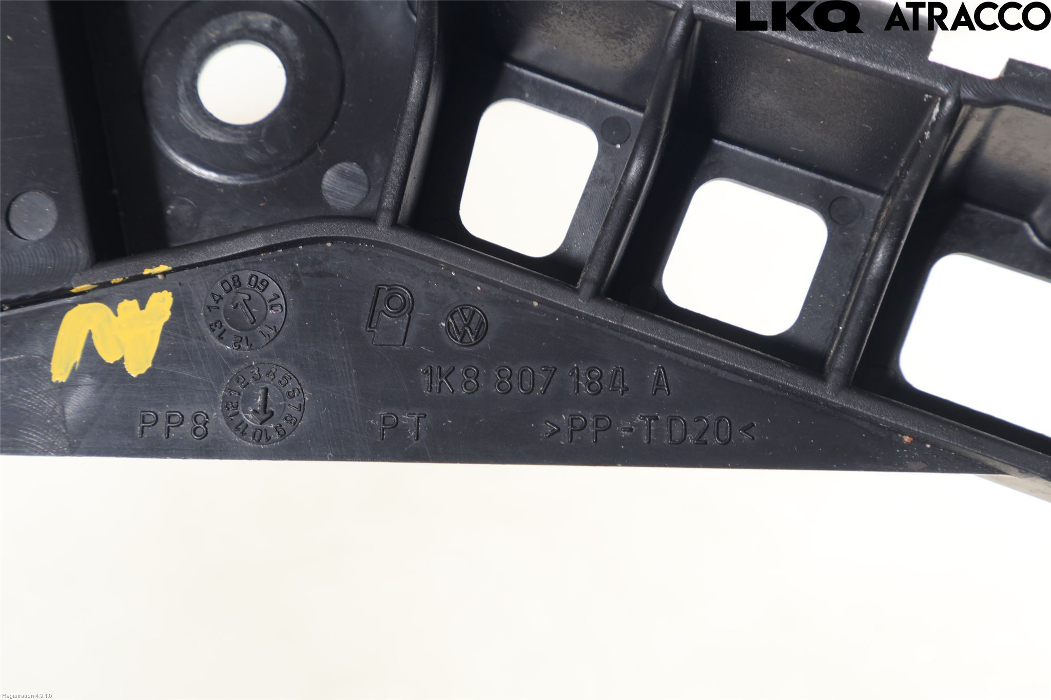Volkswagen VW SCIROCCO 09-17 Stötfångarfäste Fram Hö