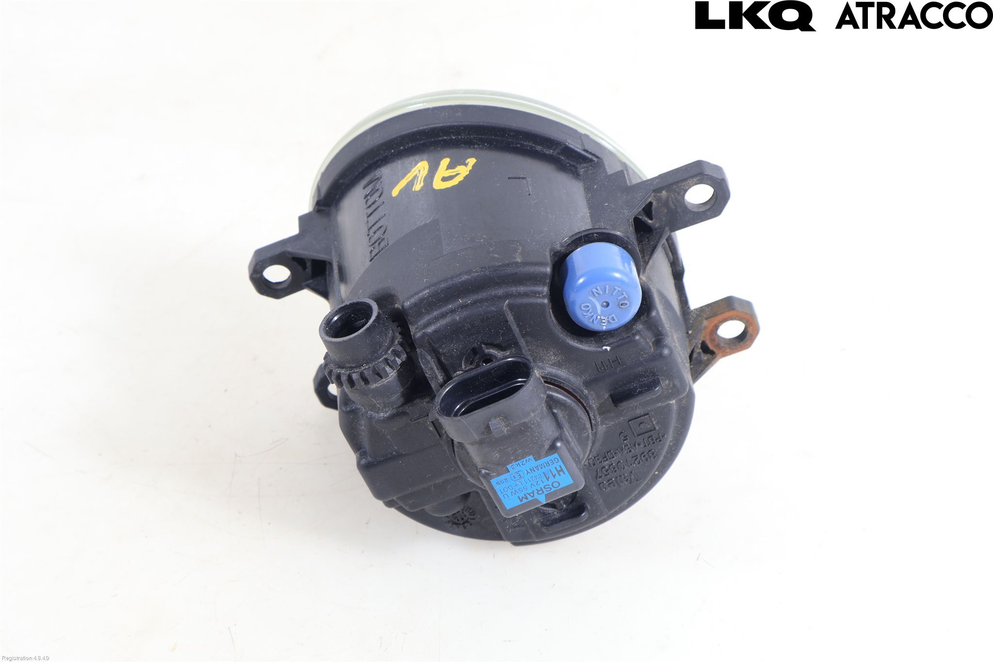 Toyota AVENSIS 09-15 Dimljus-Varselljus Fram