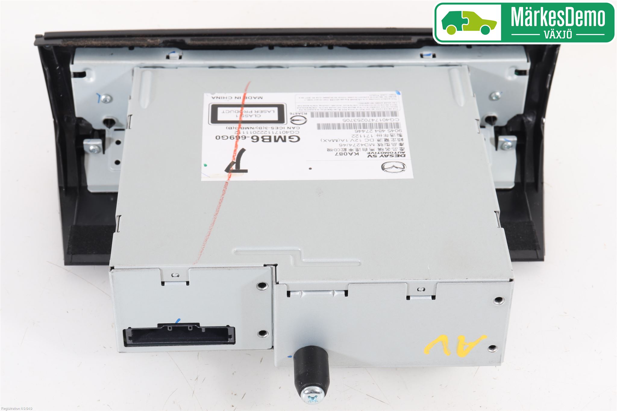 Mazda 6 13- Cd Radio - Multimediapanel
