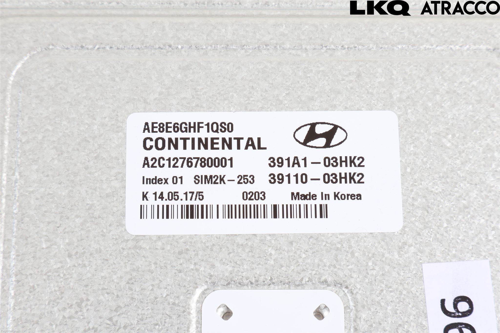 Hyundai IONIQ AE 17-22 Styrenhet Insprut Bensin