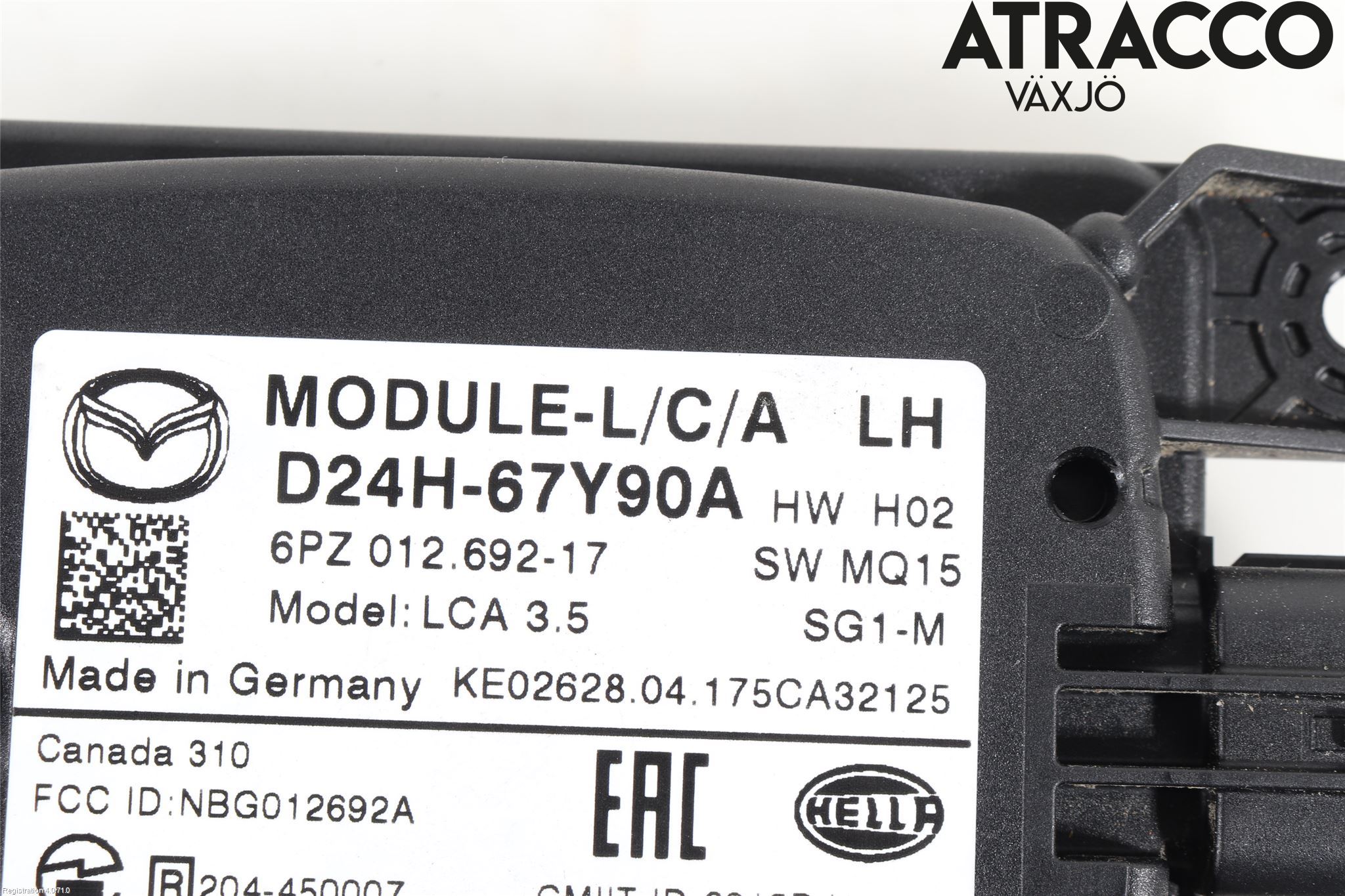 Mazda CX-3 Sensor Aktivt Kollisionsskydd