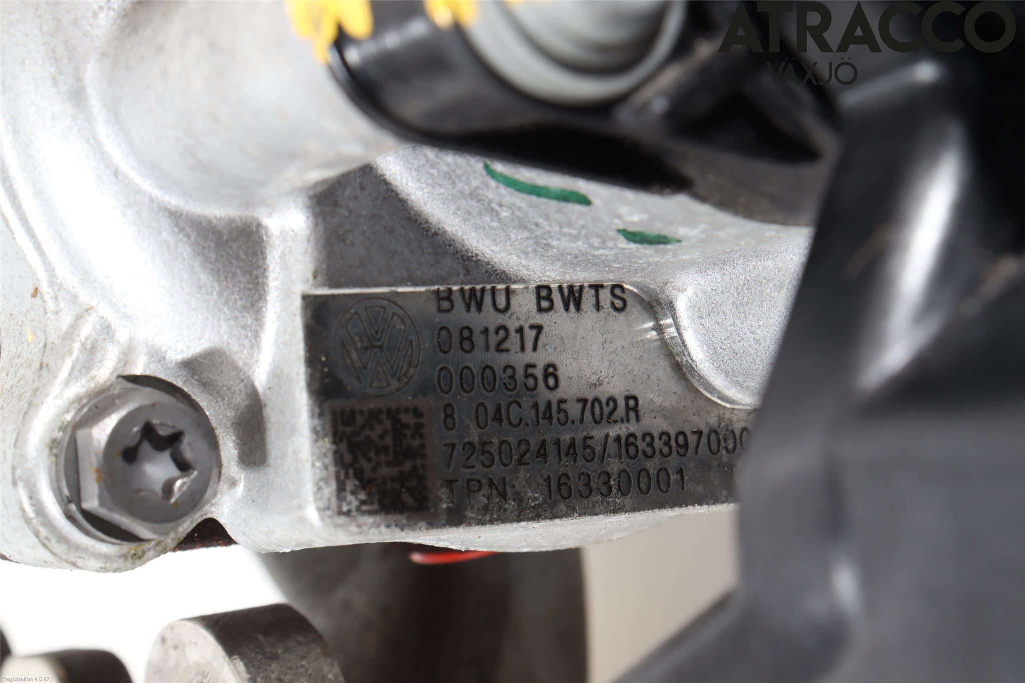 Volkswagen VW GOLF / E-GOLF VII 13-20 Turboaggregat