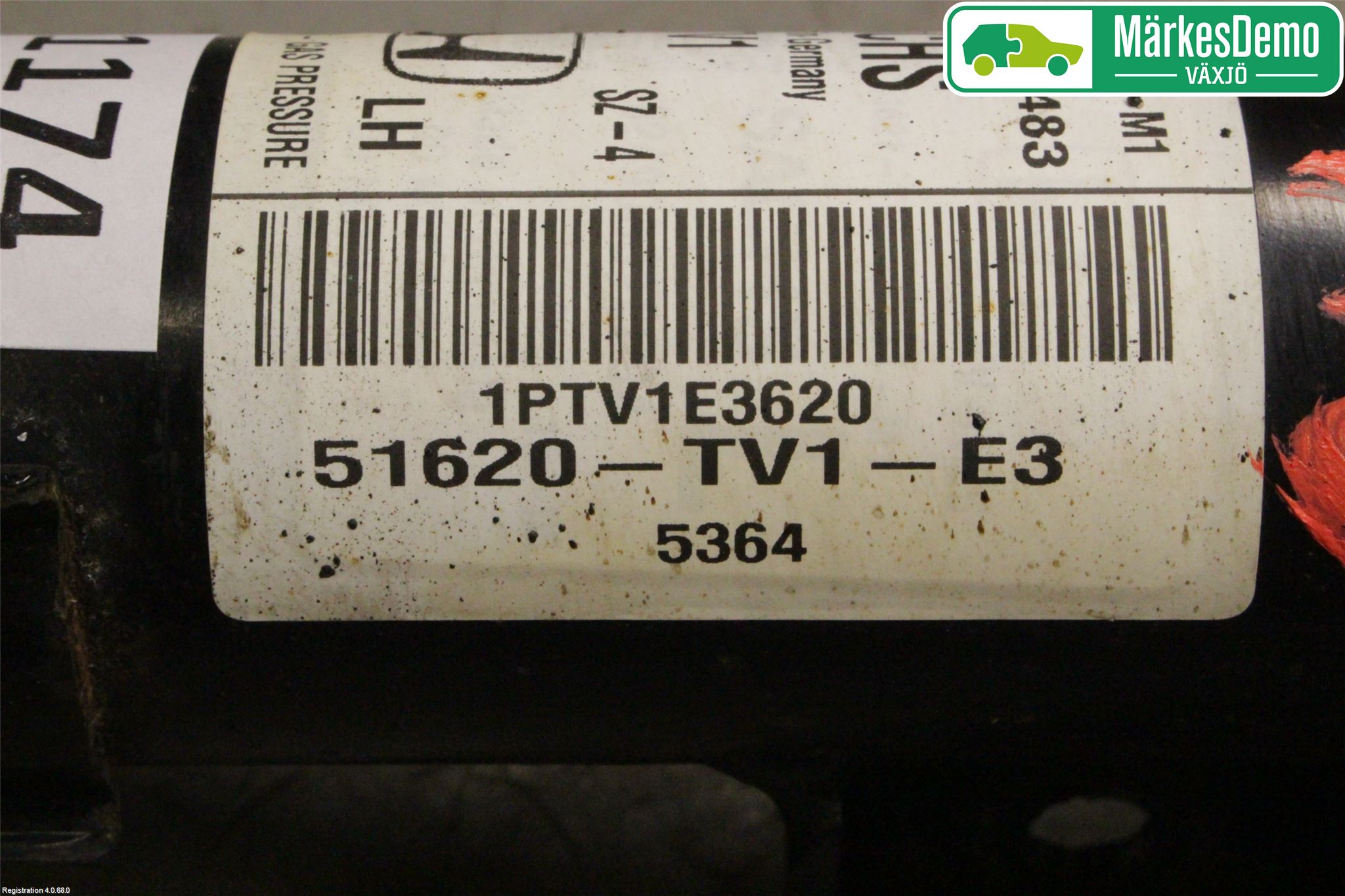 Honda CIVIC 12-16 Fjäderben Fram Vänster