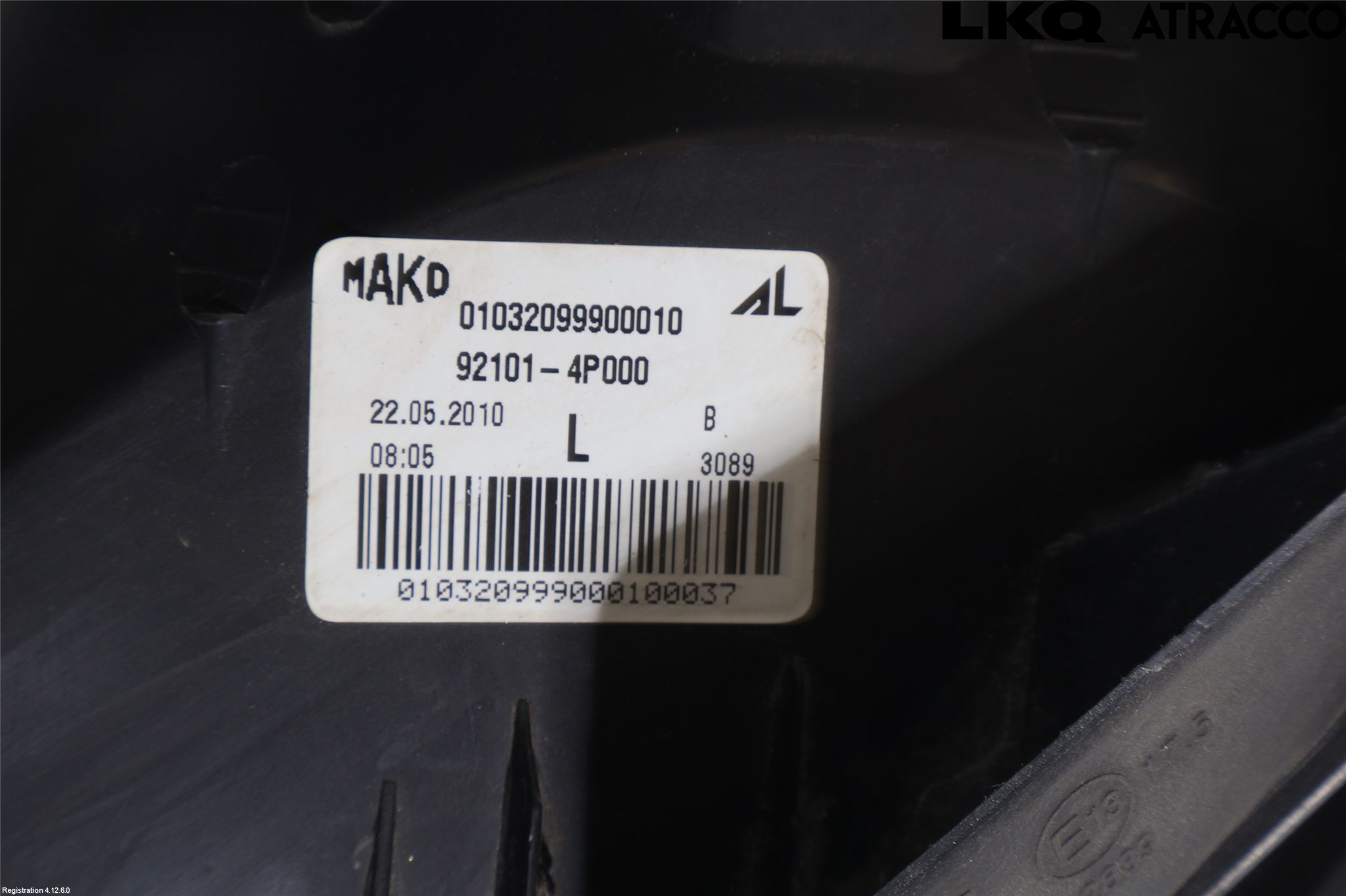 Hyundai i20 PB 09-14 Strålkastare Vänster