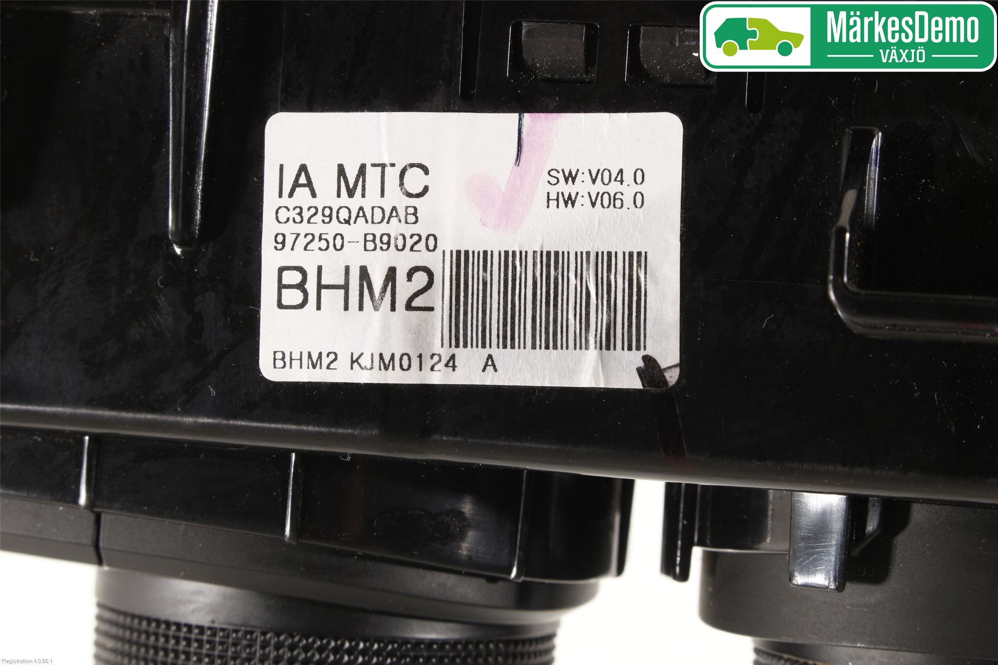 Hyundai i10 BA 14-16 Ac Styrenhet Ac Manöveren