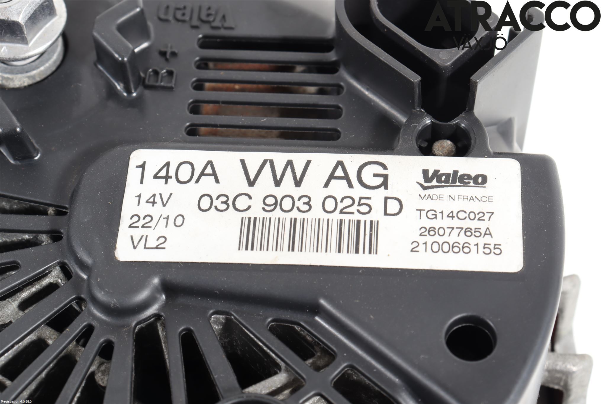 Volkswagen VW GOLF VI 09-13 Generator