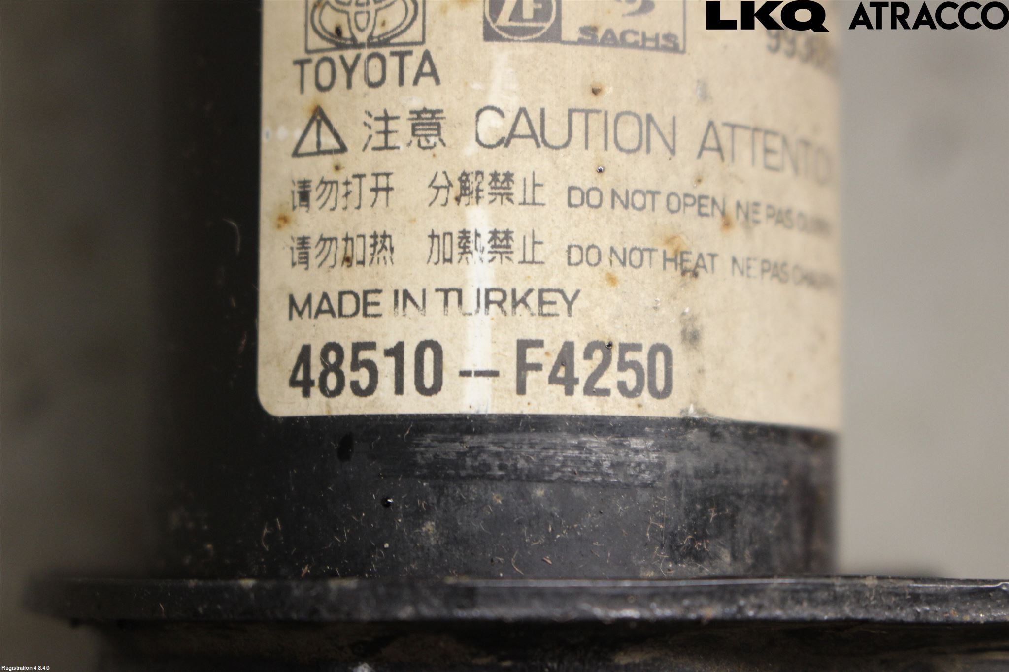 Toyota C-HR 24- Fjäderben Fram Höger