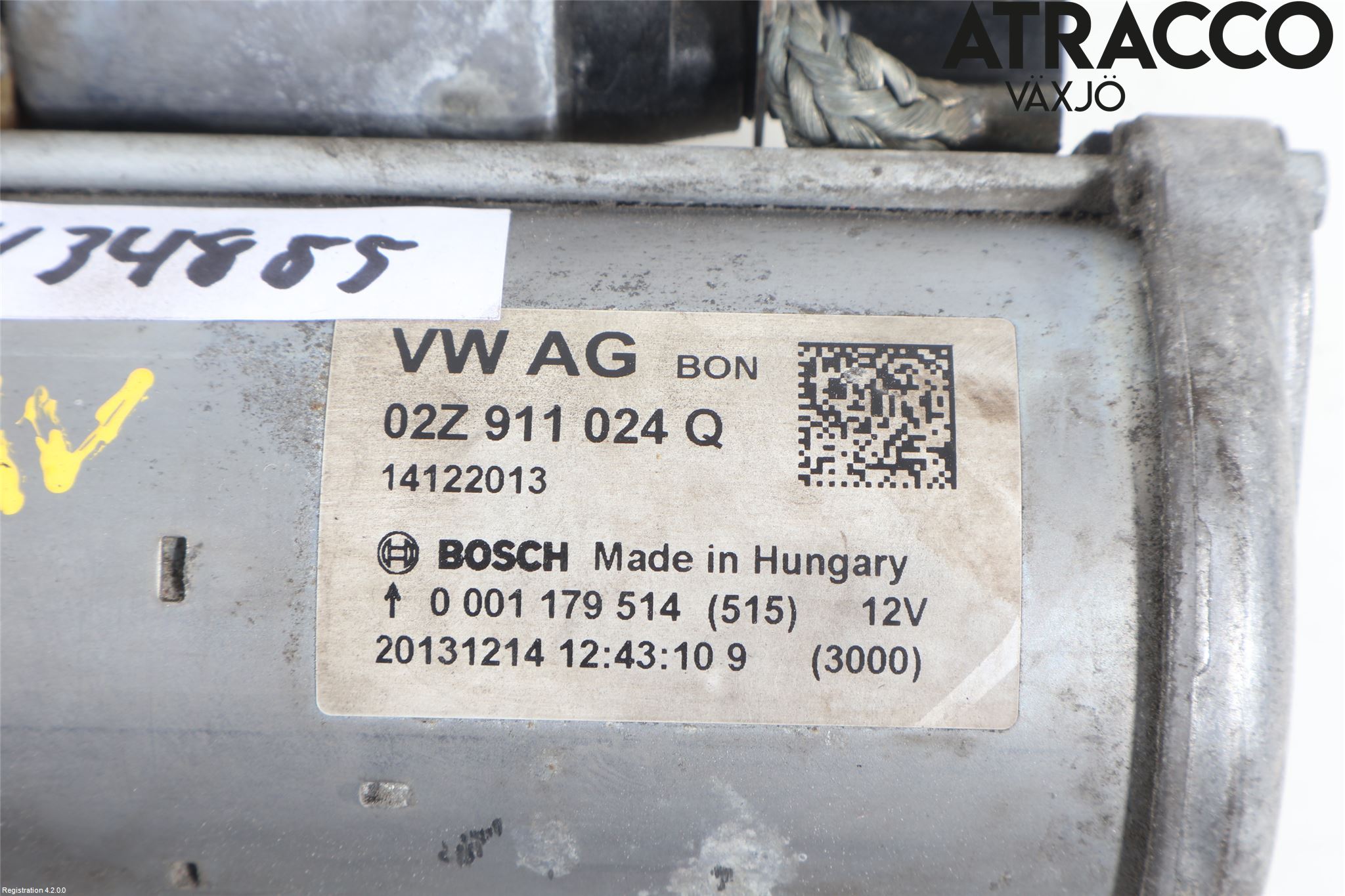 Volkswagen VW GOLF / E-GOLF VII 13-20 Startmotor