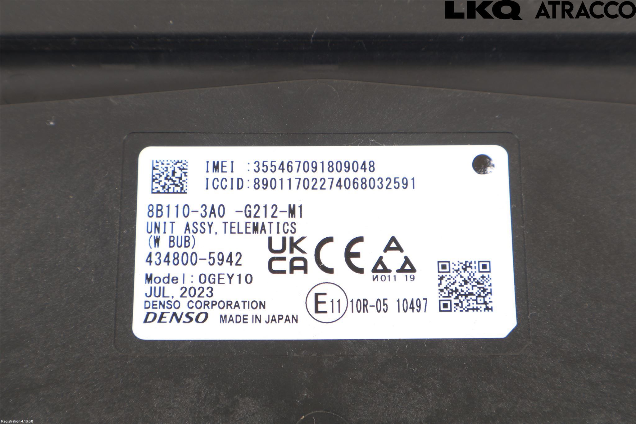 Honda CR-V 24- Styrenhet Övrigt