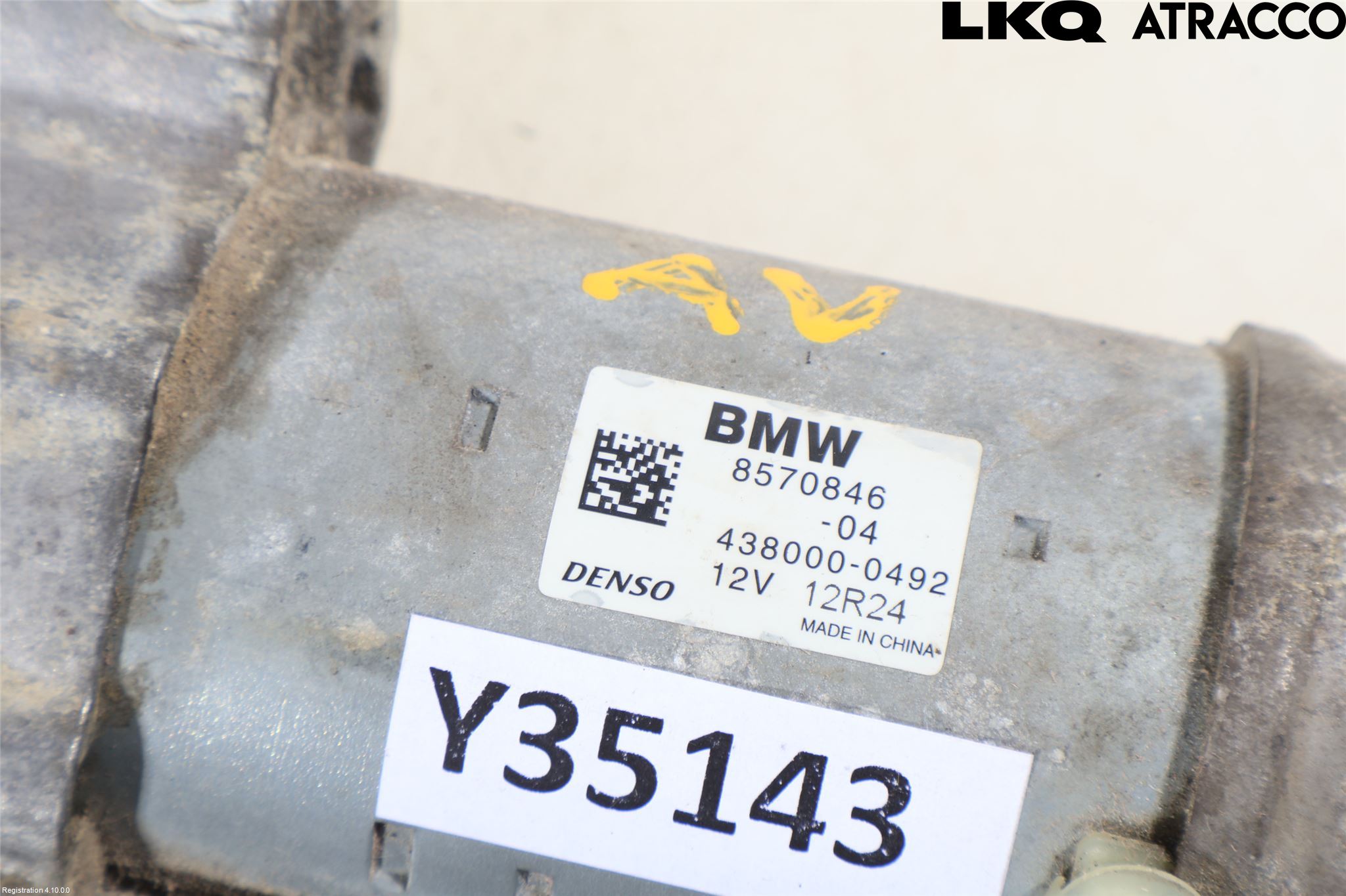 BMW 1 F20/F21 11-19 Startmotor Diesel