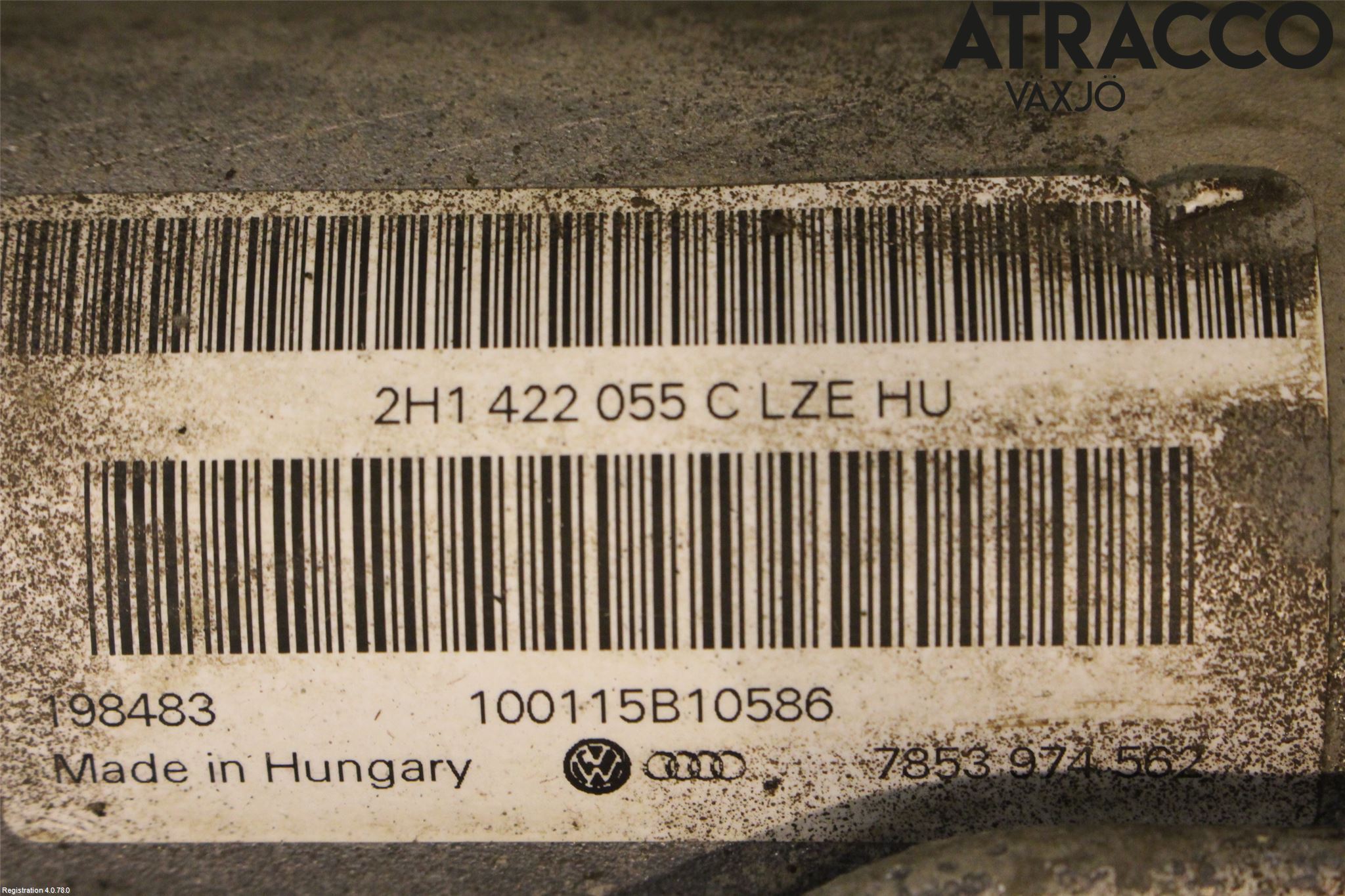 Volkswagen VW AMAROK 2H 10-22 Styrväxel Servo -Snäcka