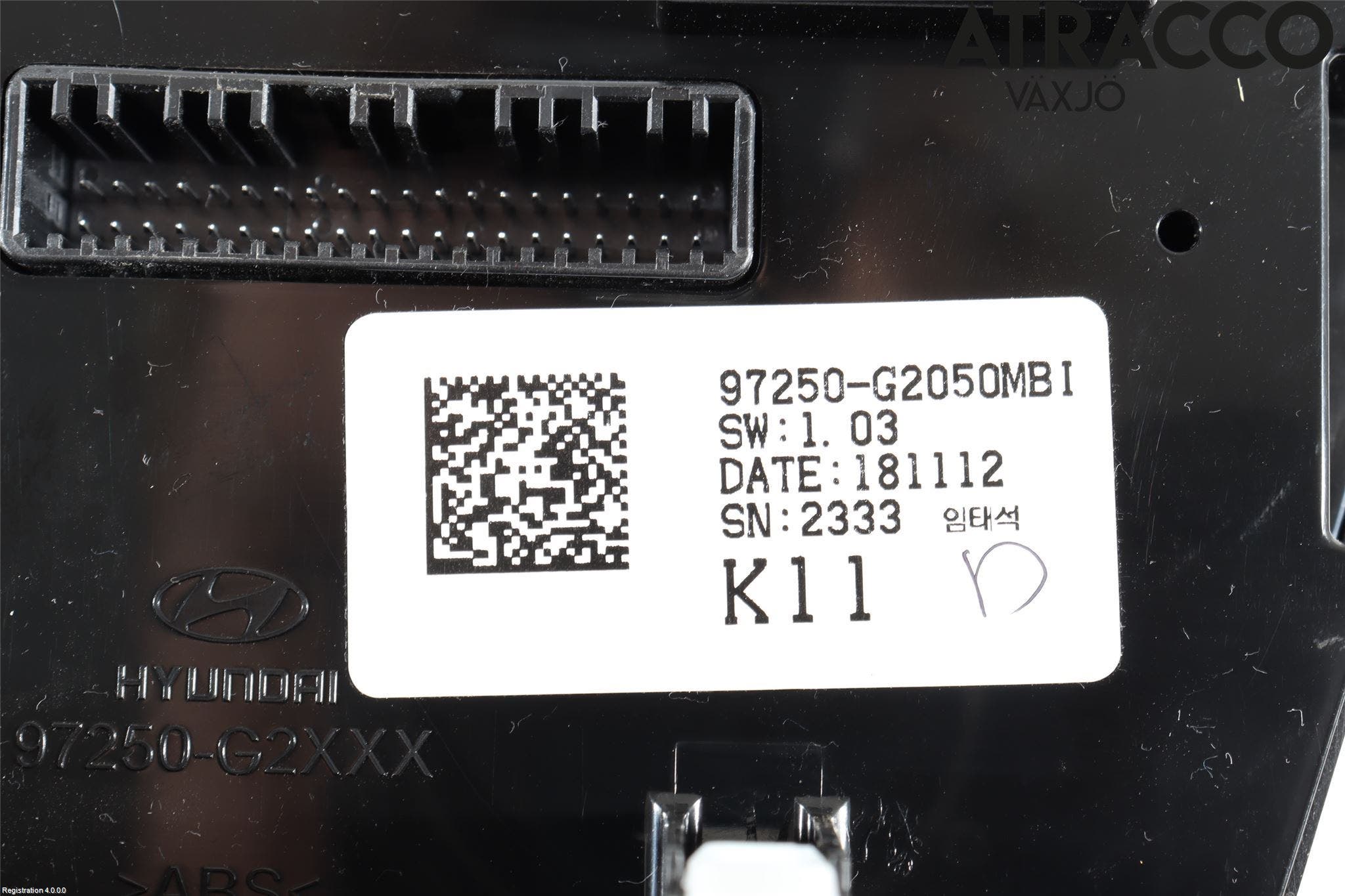 Hyundai IONIQ AE 17-22 Ac Styrenhet Ac Manöveren