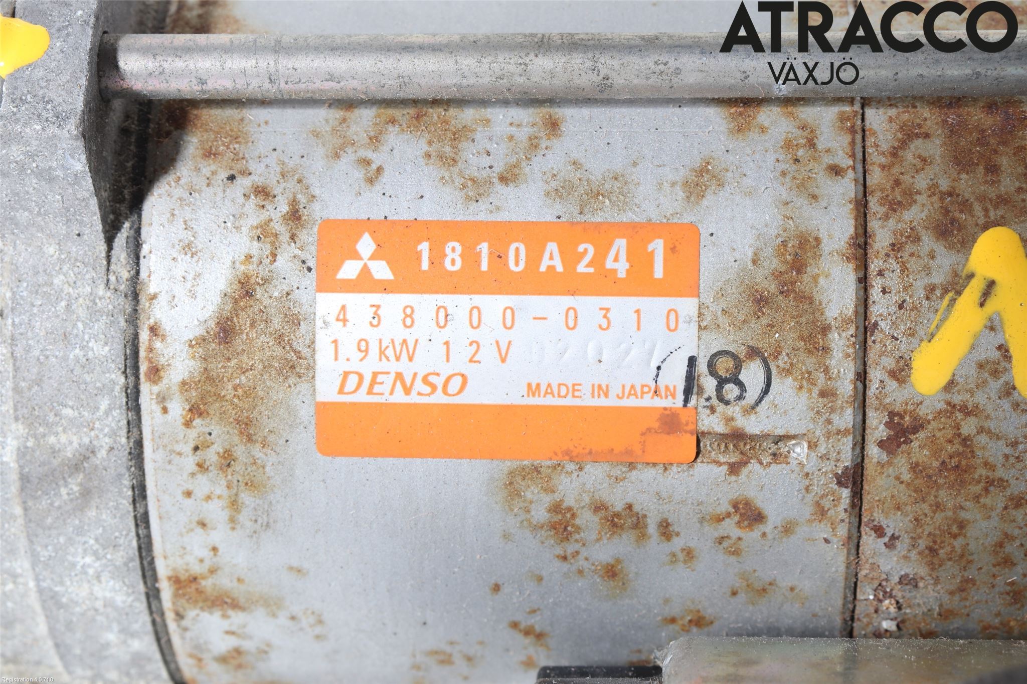 Mitsubishi OUTLANDER 13-21 Startmotor Diesel