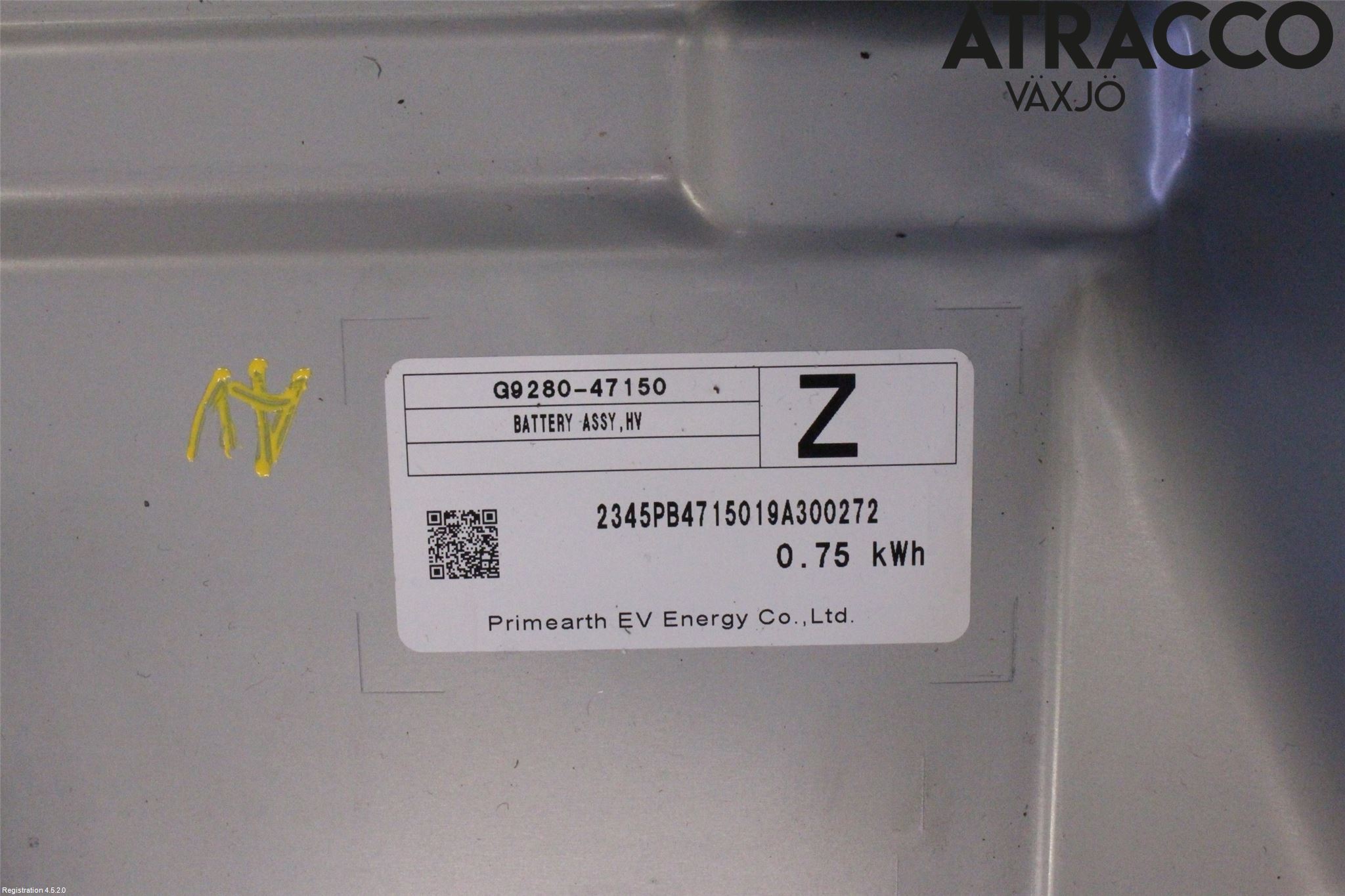 Toyota C-HR 16-23 Batteri Högspänning