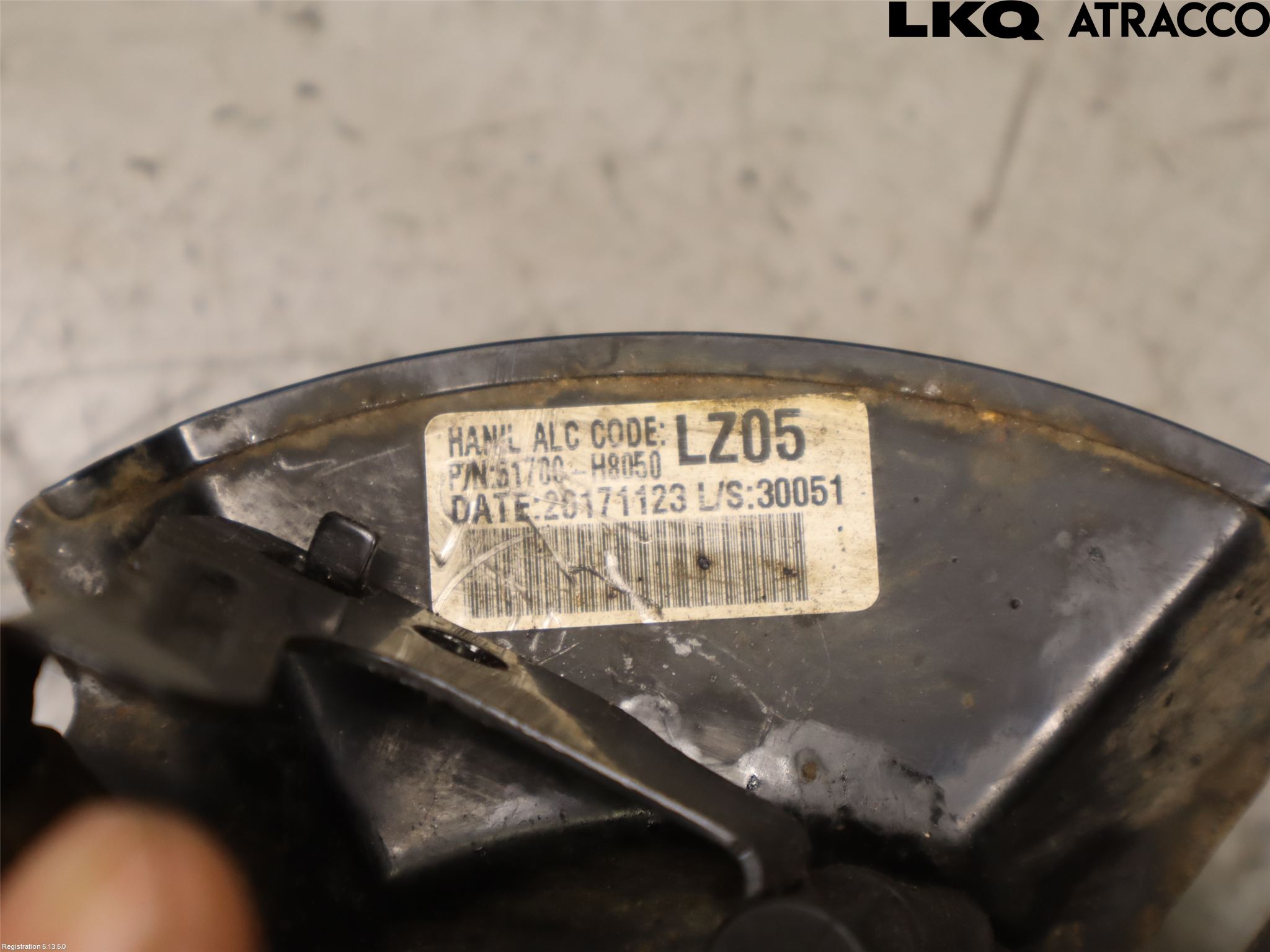 Kia RIO 17- Styrspindel Lagerhus Vä