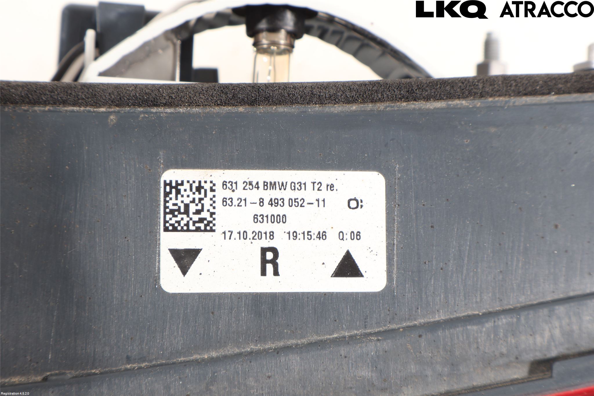 BMW 5 G30/G31/F90 17-23 Bakljus Lucka Hö