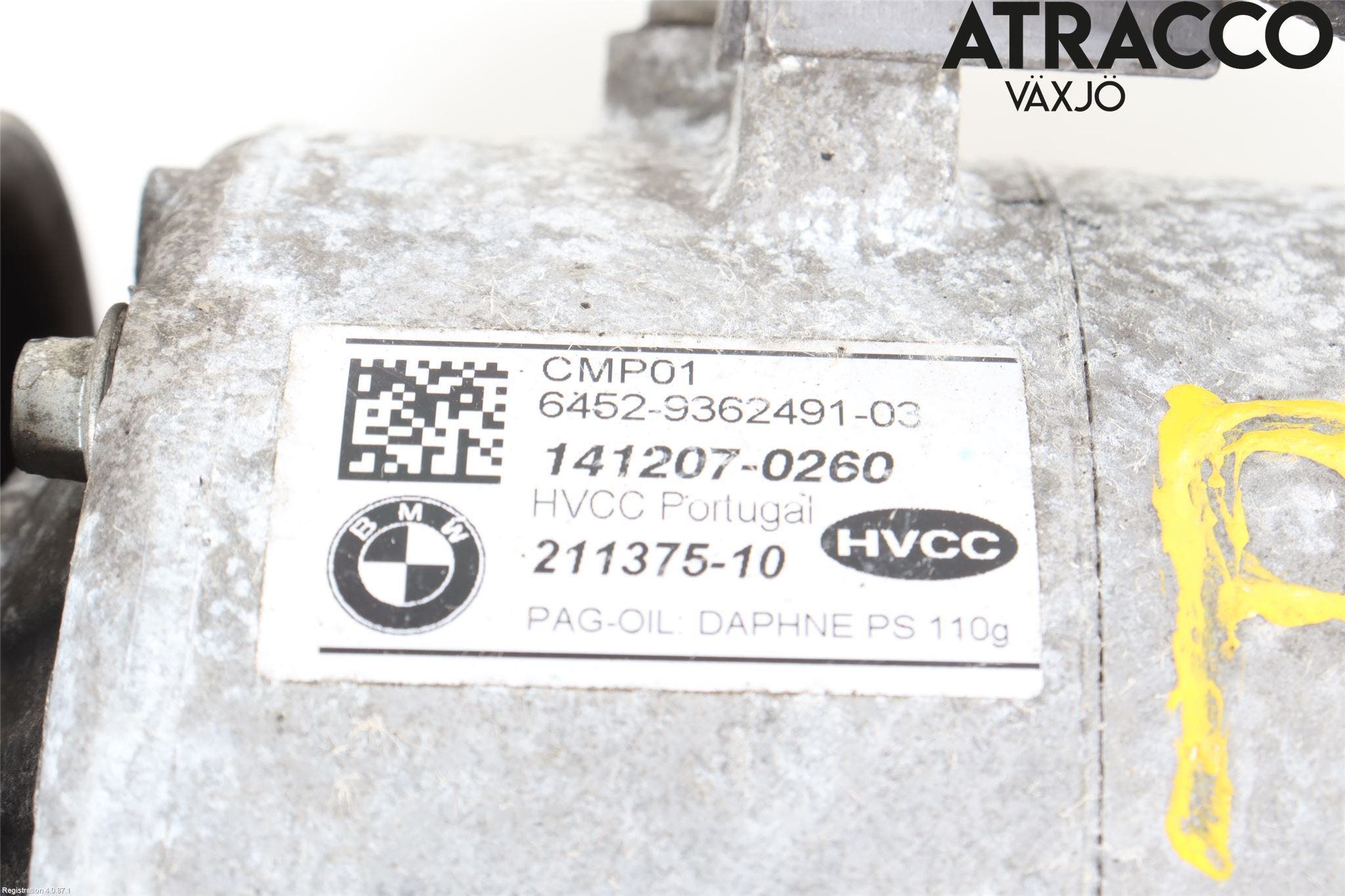 BMW X4 F26 14-18 Ac Kompressor