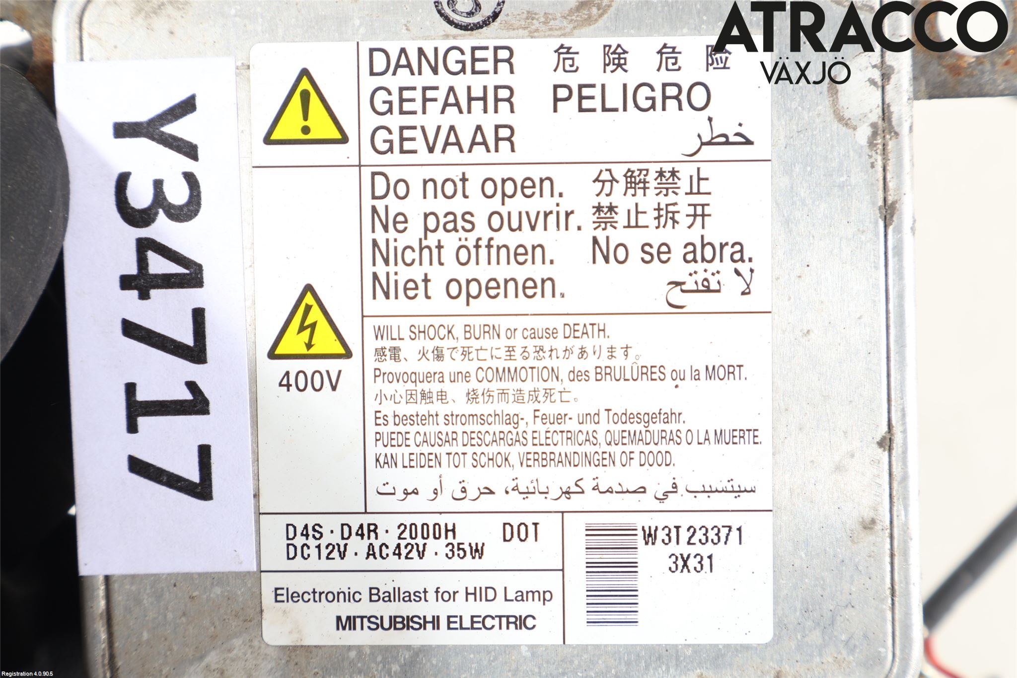 Mitsubishi OUTLANDER 13-21 Styrenhet Strålkastare