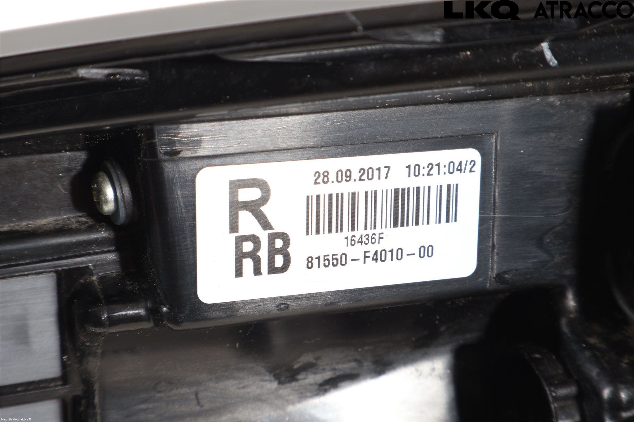 Toyota C-HR 16-23 Bakljus Höger