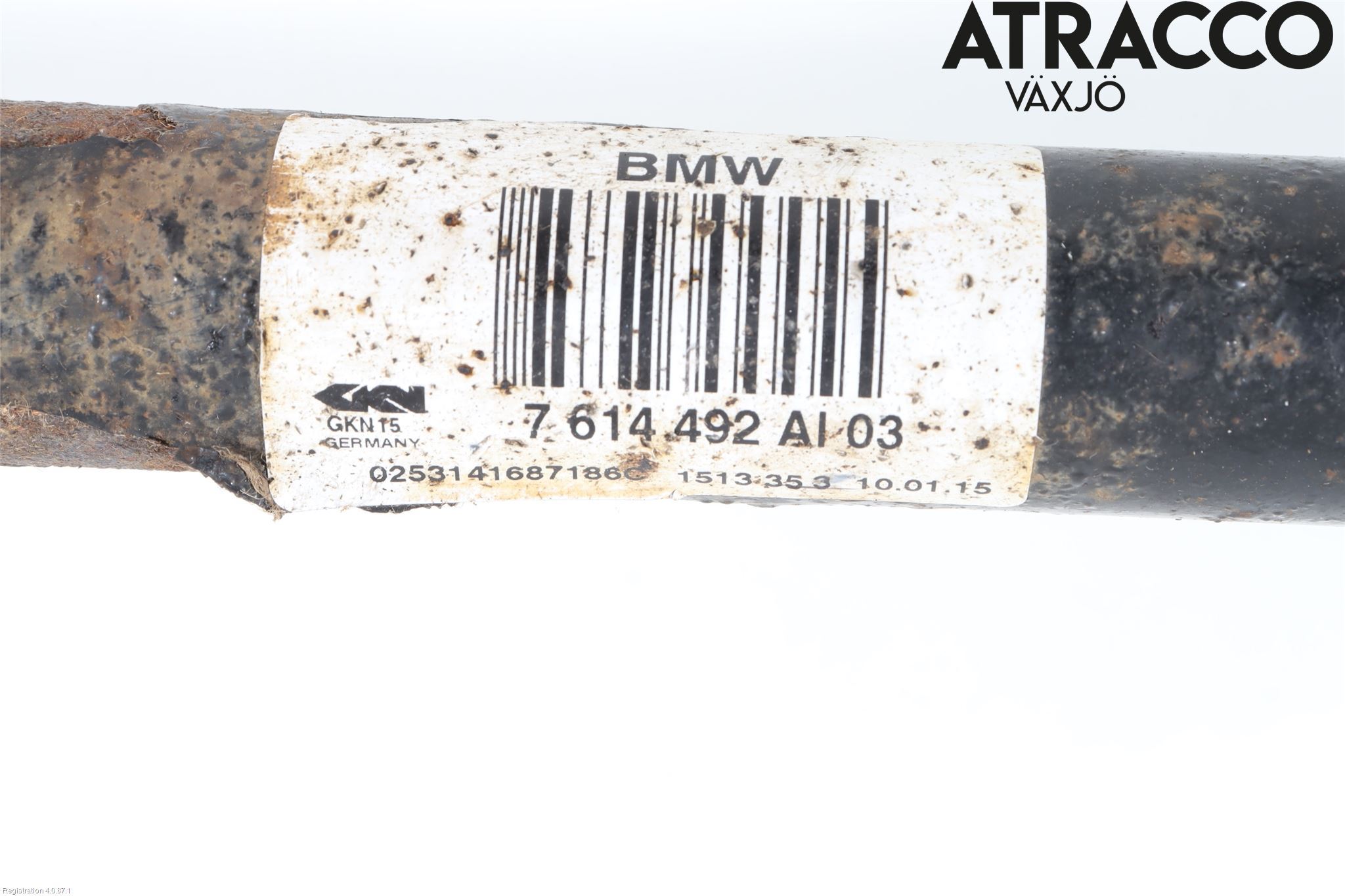 BMW X4 F26 14-18 Drivaxel Bak Höger