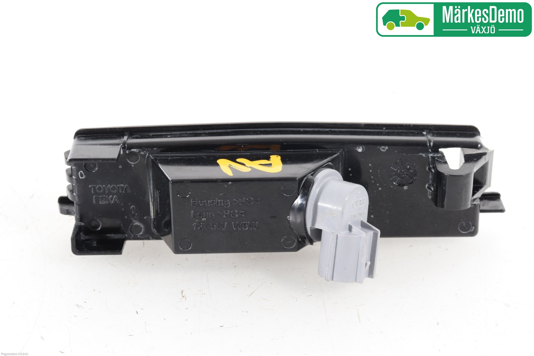 Toyota AURIS 13-19 Skylt Belysning