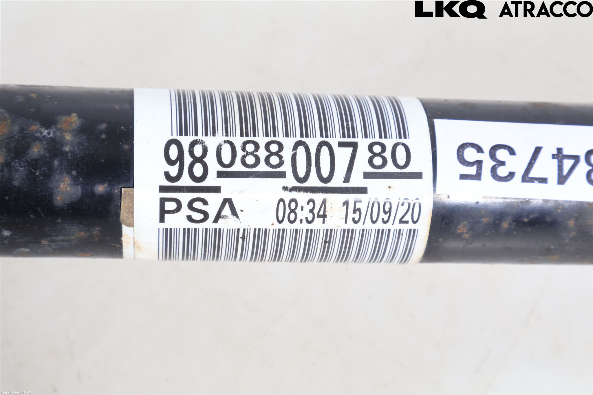Citroen C3 AIRCROSS 18-23 Drivaxel Fram Höger