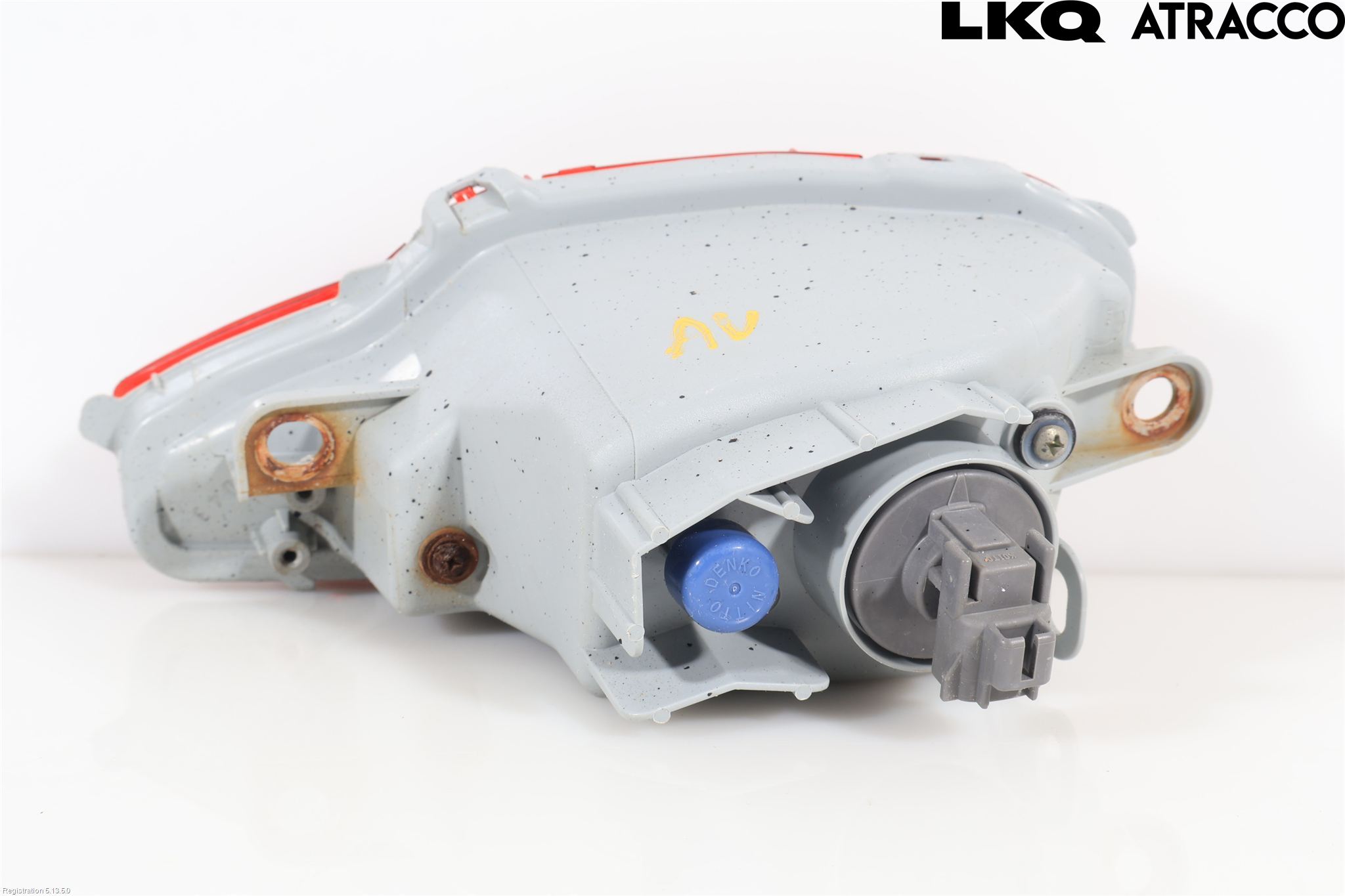 Toyota YARIS XP130 12-14 Dimljus/Reflex Bak