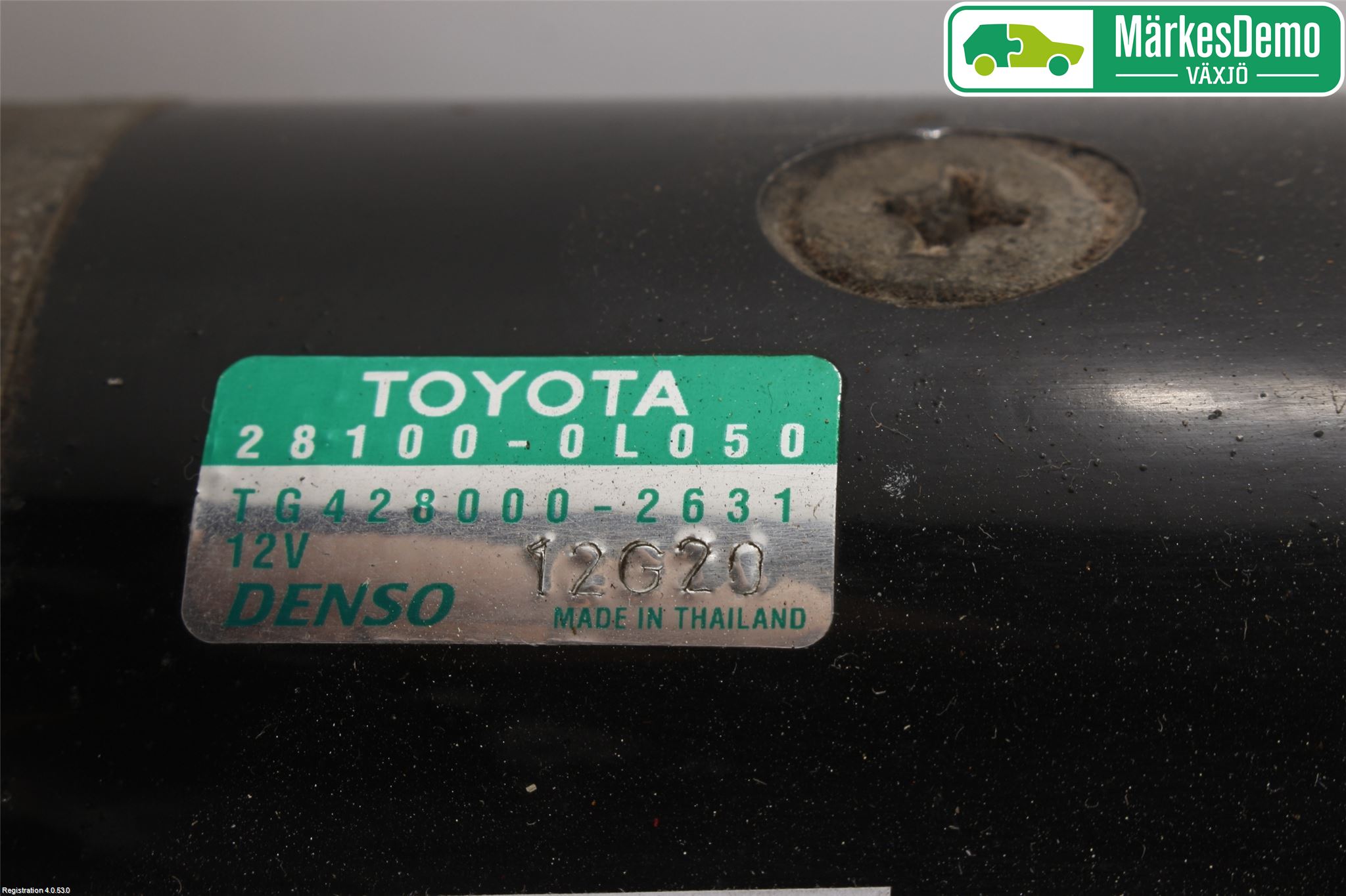Toyota HILUX 05-16 Startmotor Diesel