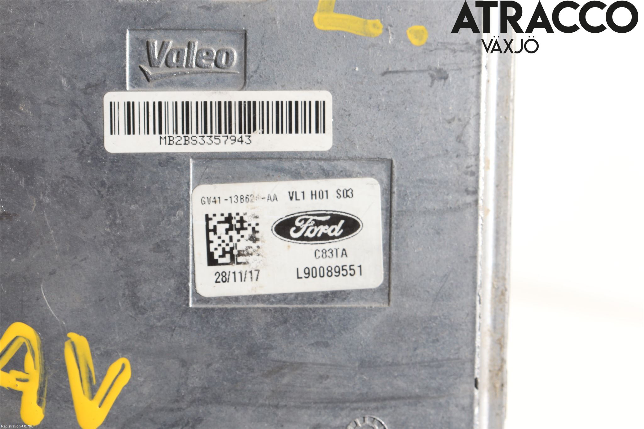 Ford KUGA 17-19 Styrenhet Strålkastare